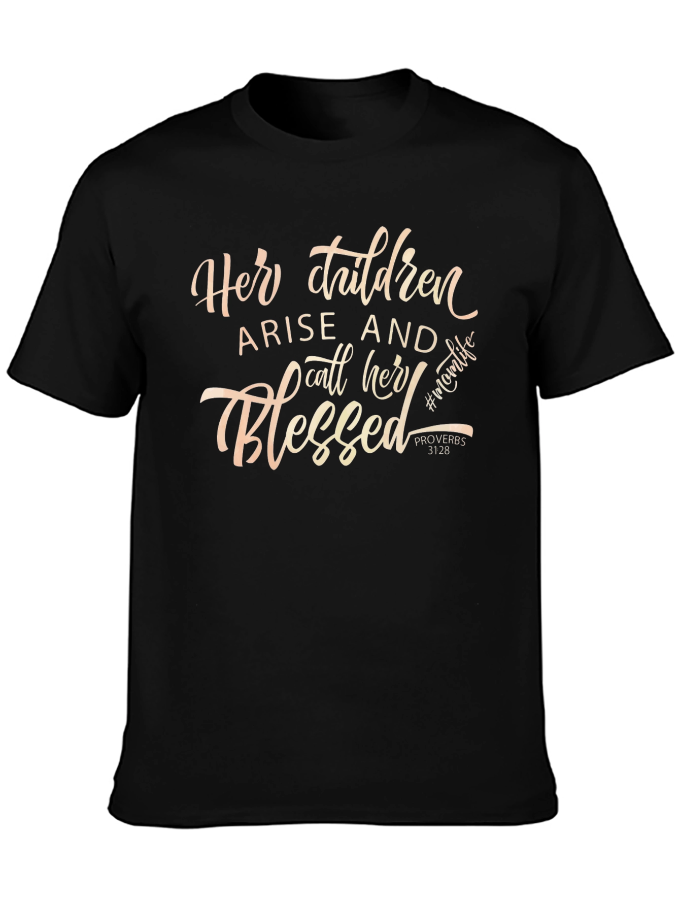 Blessed Mom Life Graphic Tee - Christian Shirt