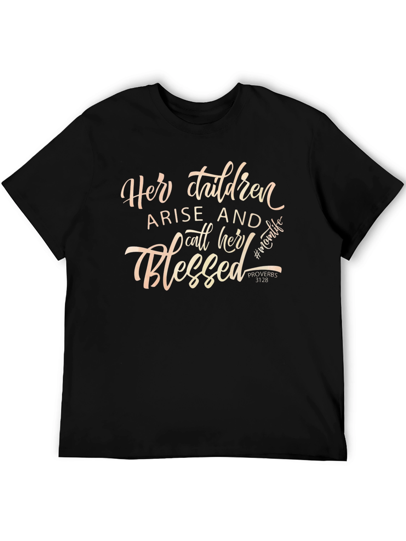 Blessed Mom Life Graphic Tee - Christian Shirt