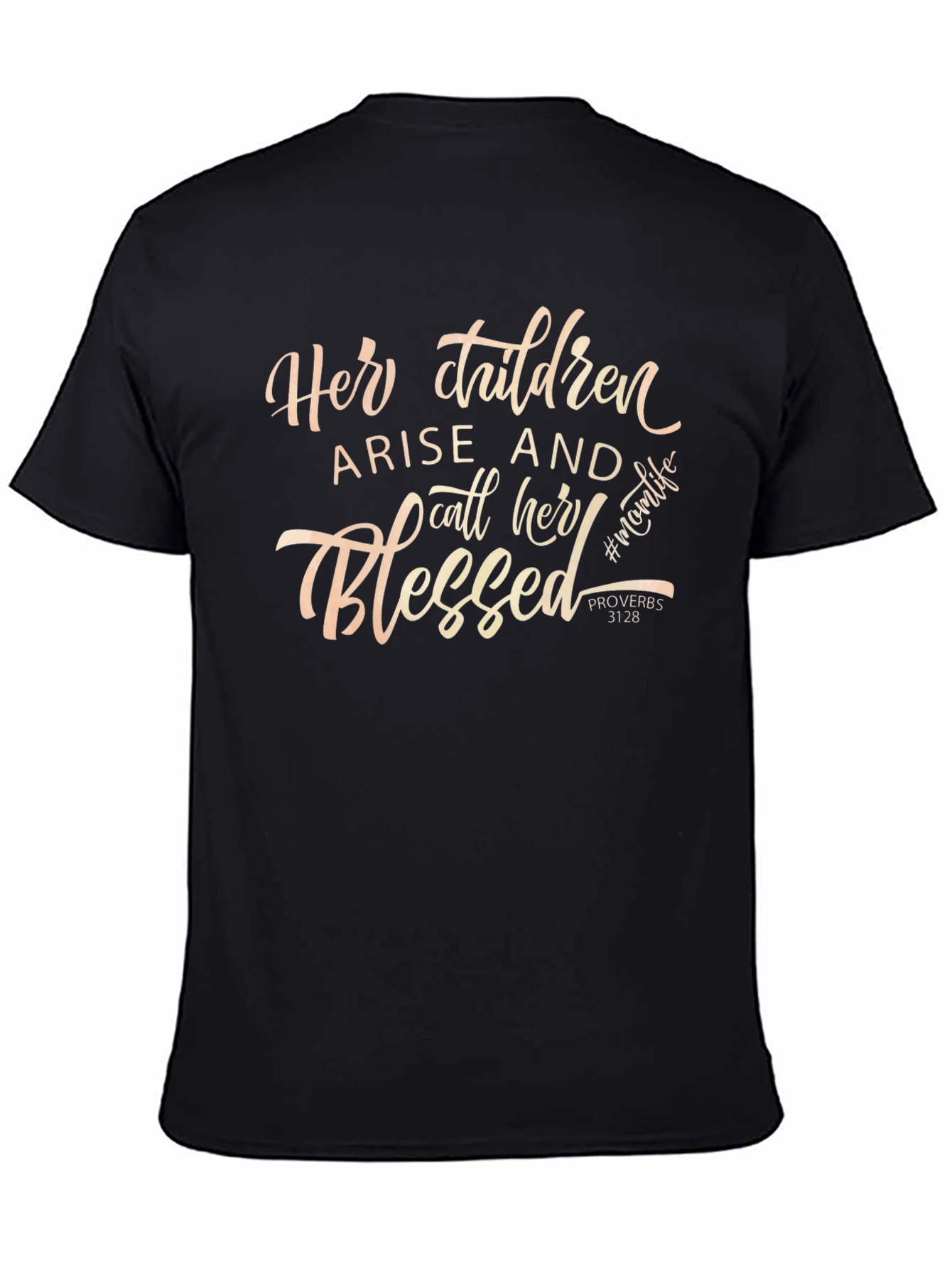 Blessed Mom Life Graphic Tee - Christian Shirt