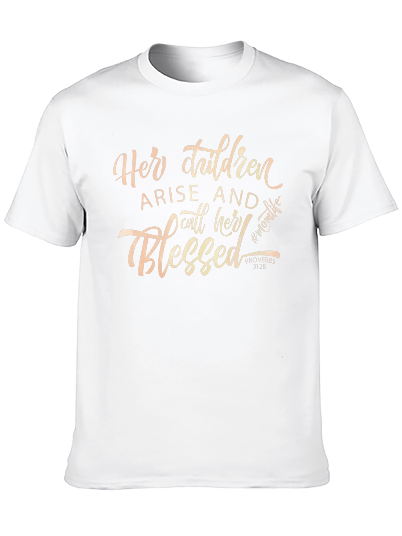 Blessed Mom Life Graphic Tee - Christian Shirt