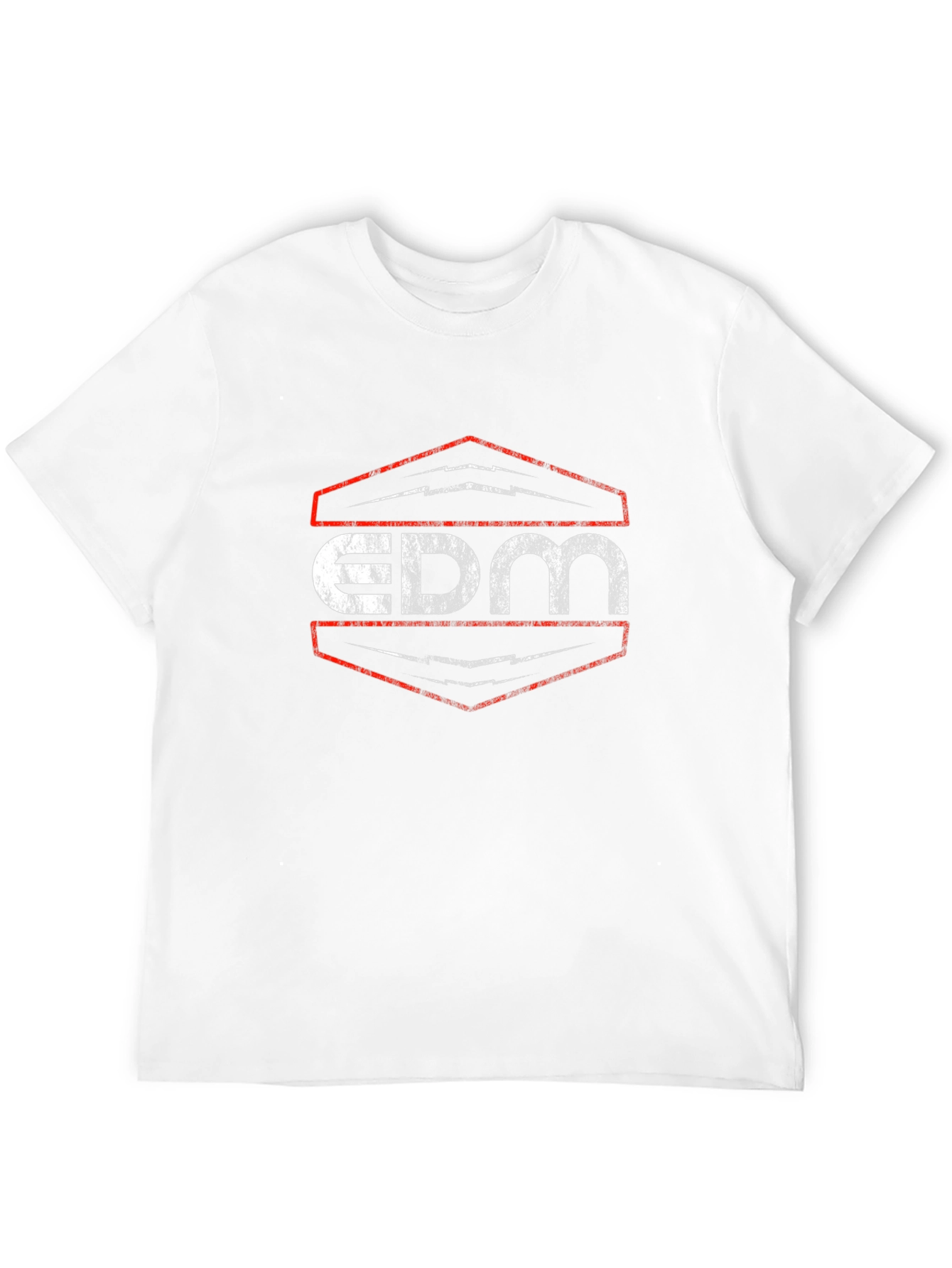 EDM Graphic Tee - Black Cotton Music Shirt