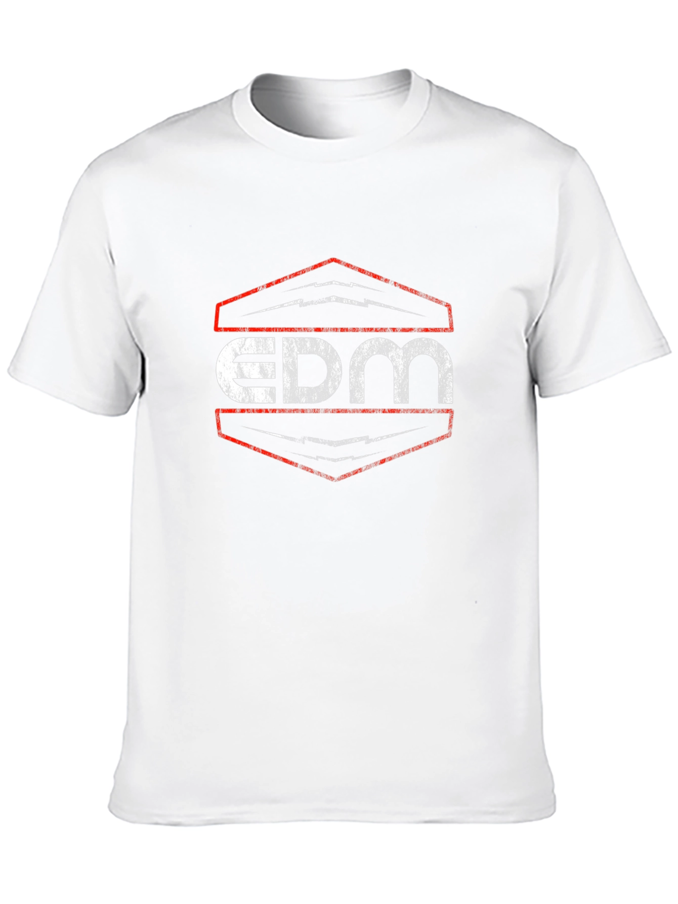 EDM Graphic Tee - Black Cotton Music Shirt