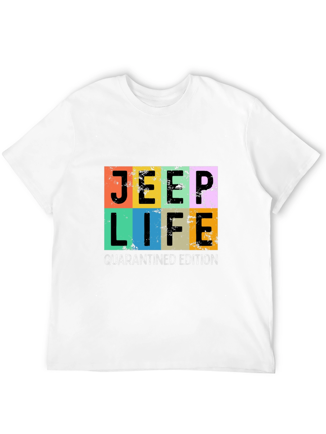 Jeep Life Quarantined Edition Graphic Tee - Black