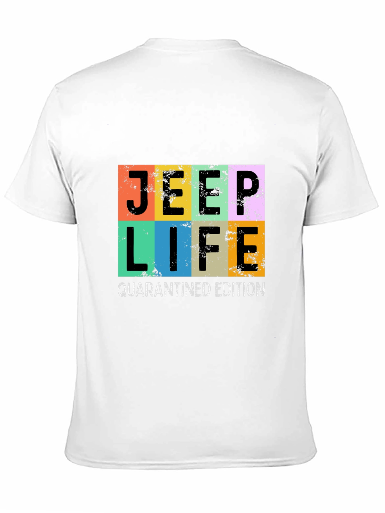 Jeep Life Quarantined Edition Graphic Tee - Black