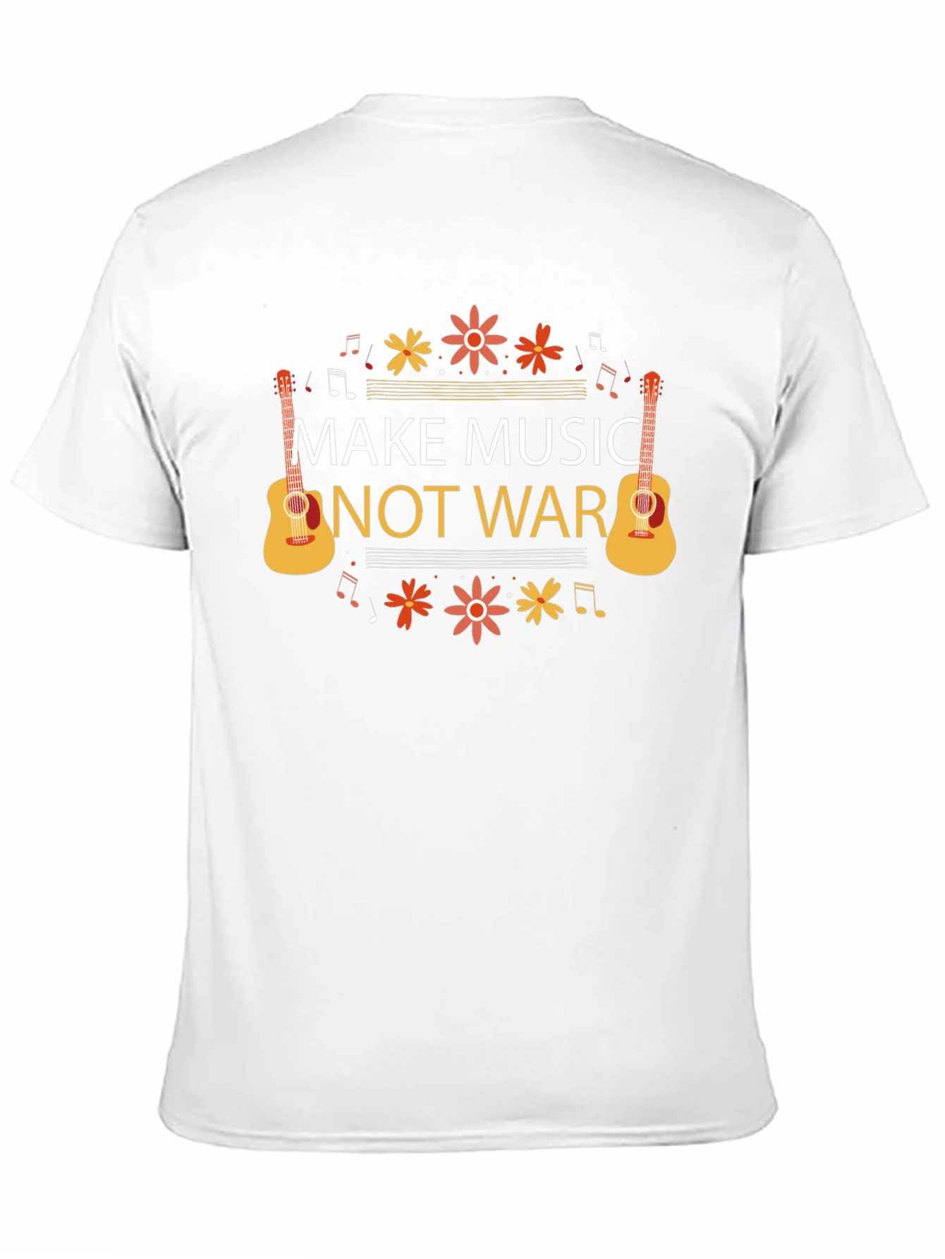 Make Music Not War Graphic Tee