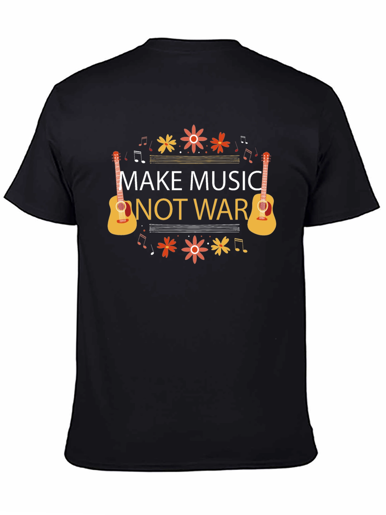 Make Music Not War Graphic Tee