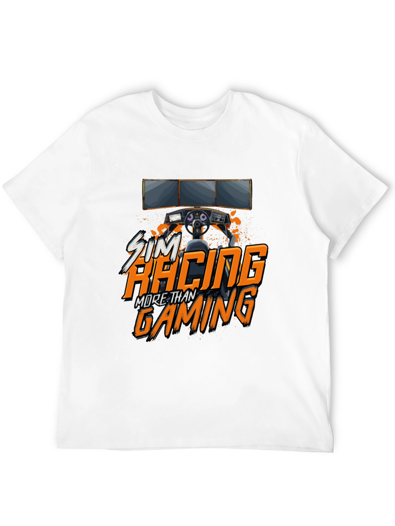 Sim Racing T-Shirt - Gamer Apparel