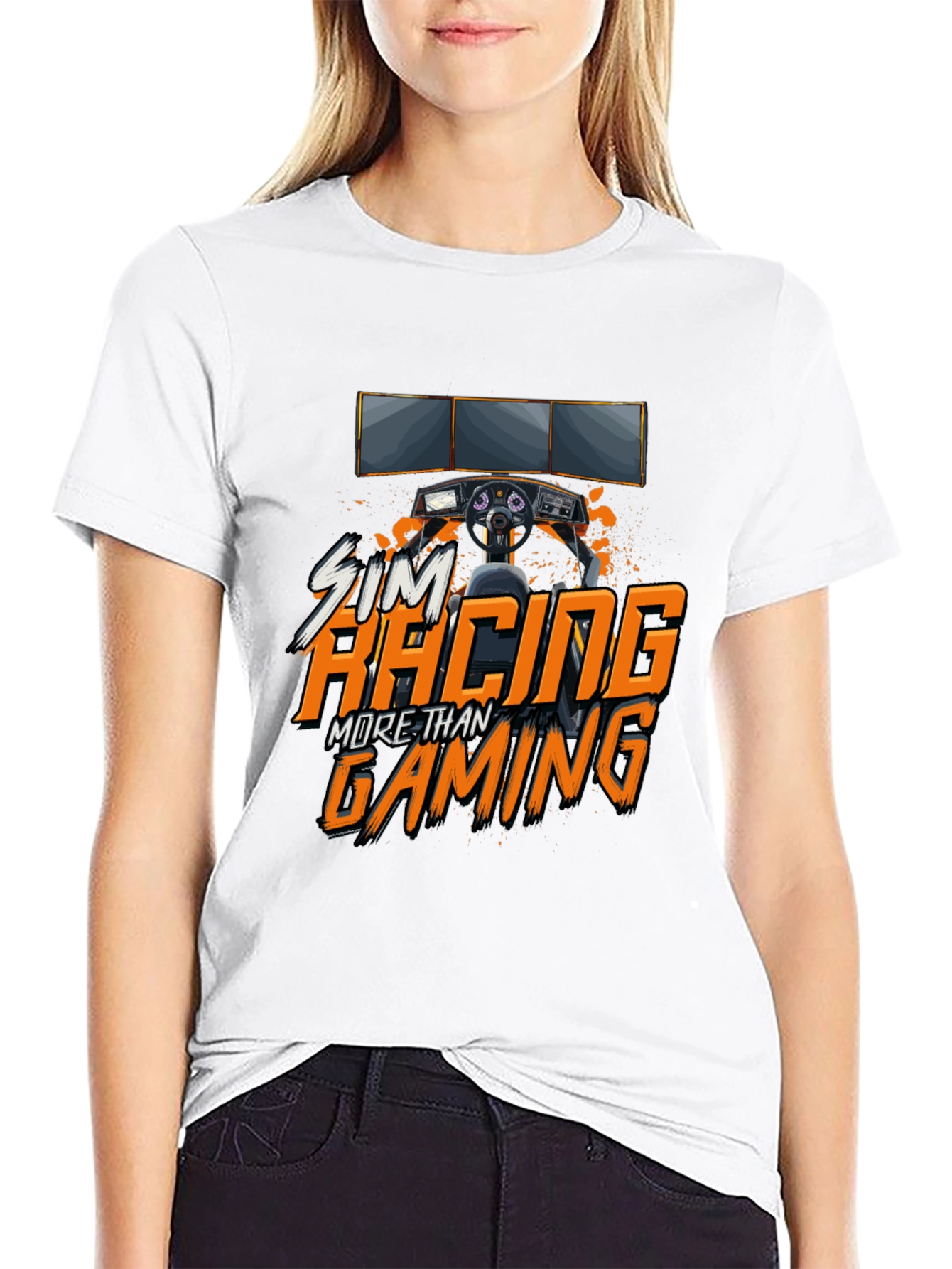 Sim Racing T-Shirt - Gamer Apparel