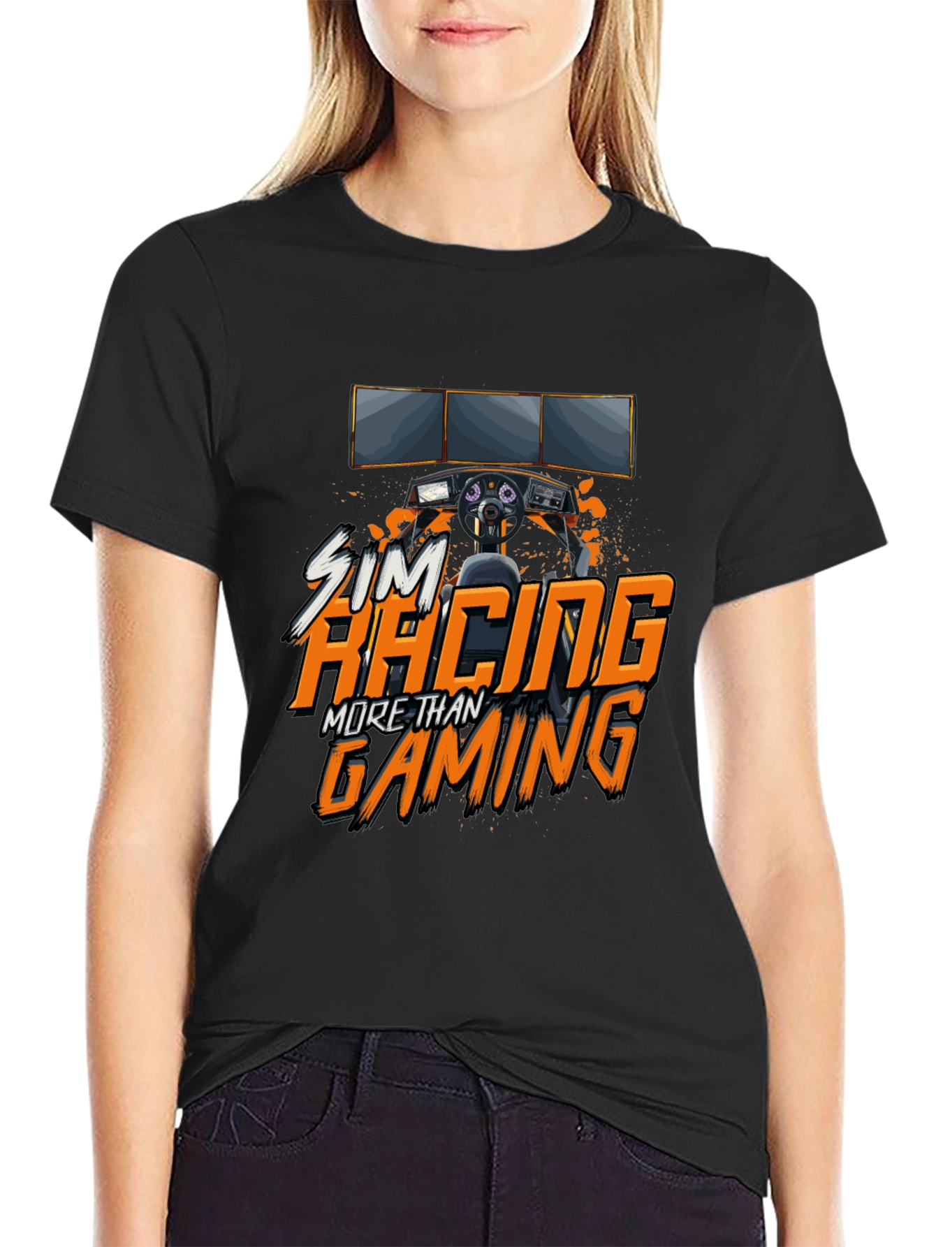 Sim Racing T-Shirt - Gamer Apparel