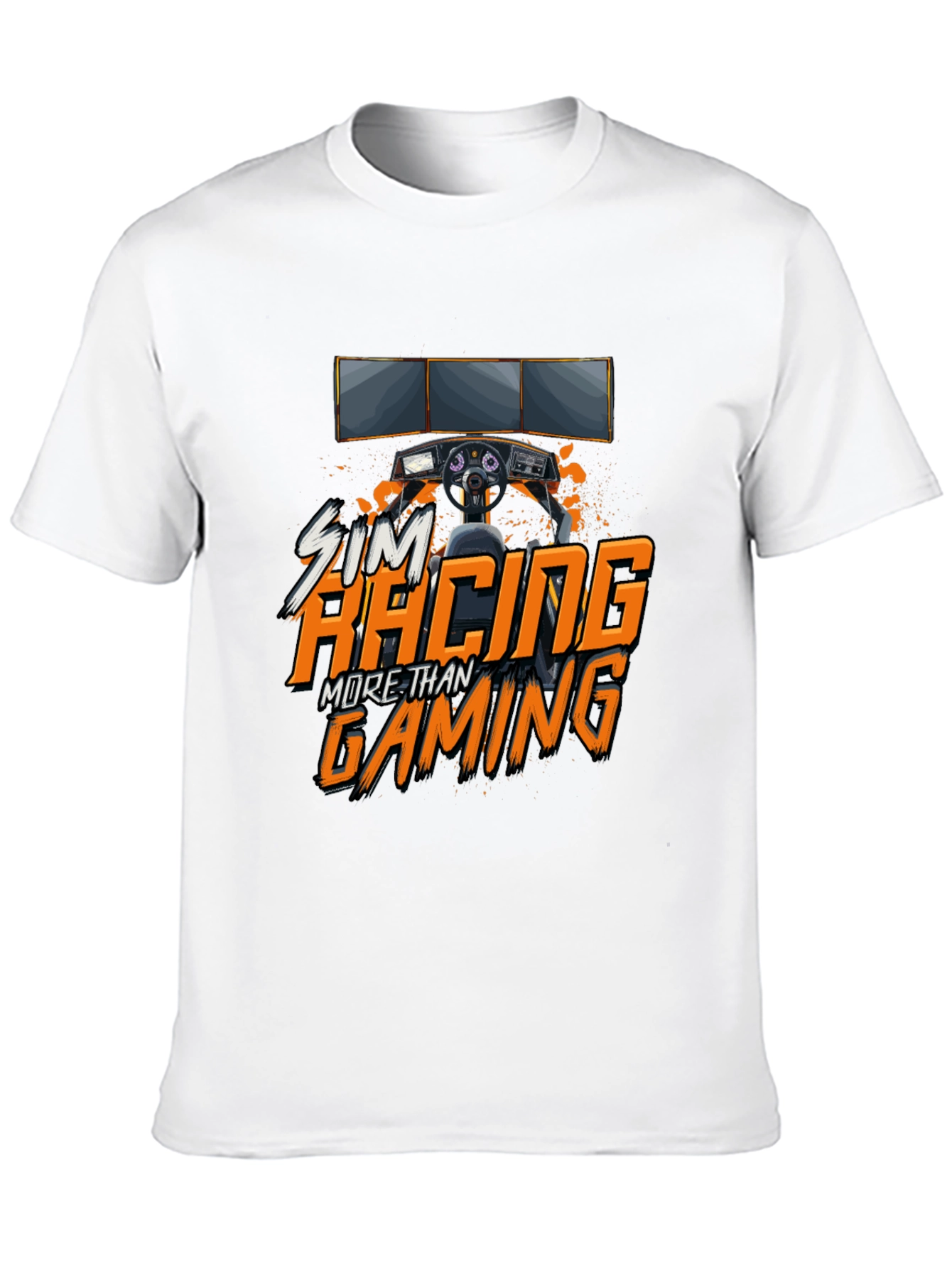 Sim Racing T-Shirt - Gamer Apparel
