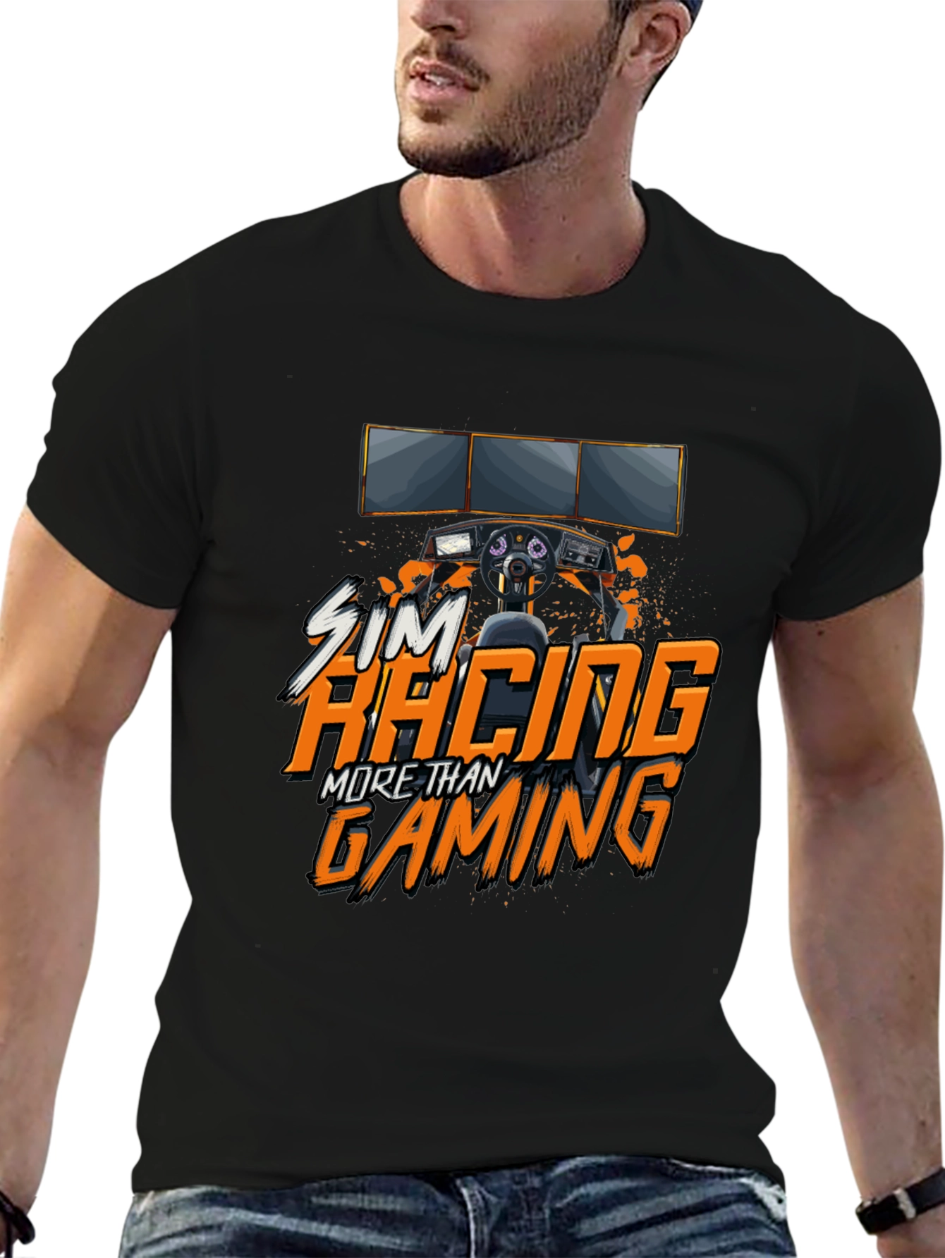 Sim Racing T-Shirt - Gamer Apparel