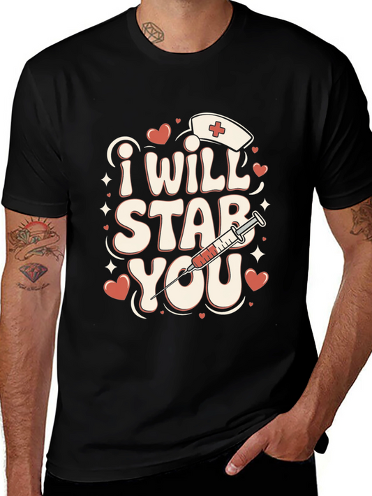 I Will Stab You Nurse T-Shirt - Funny Graphic Tee