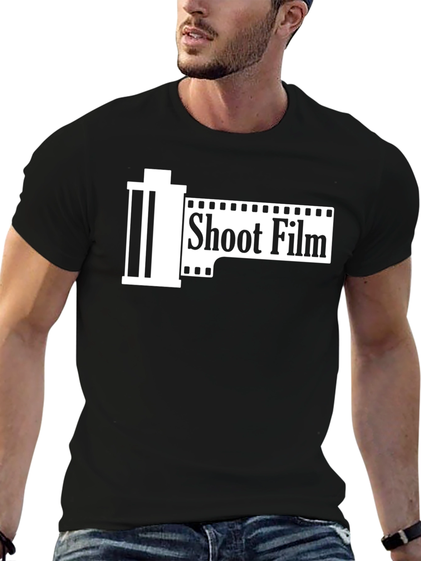 Shoot Film T-Shirt - Classic Photography Design