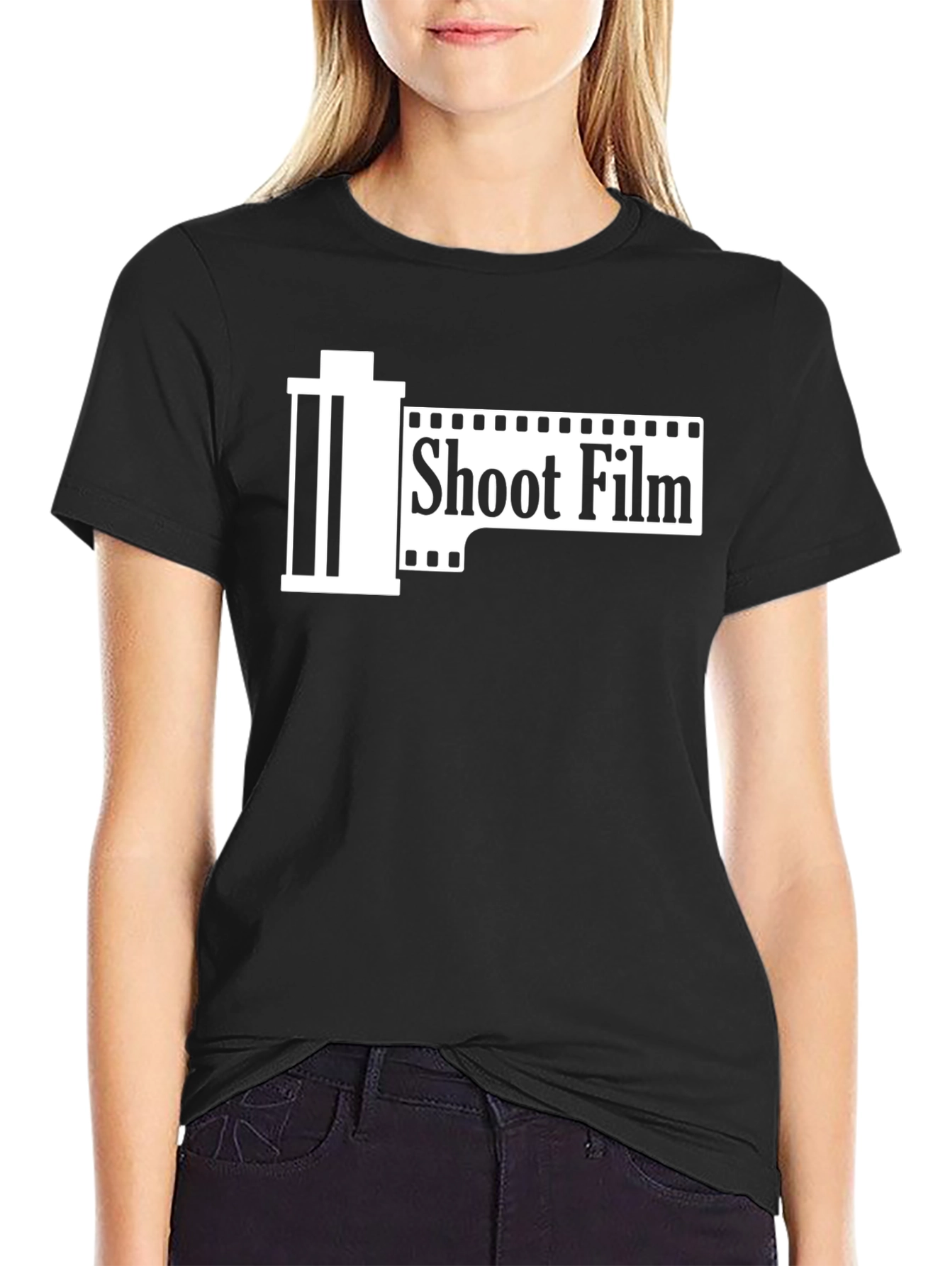 Shoot Film T-Shirt - Classic Photography Design