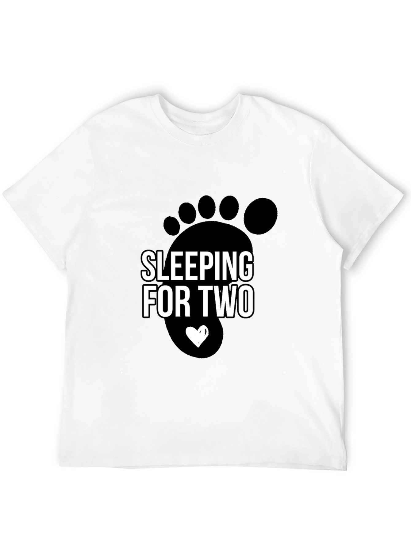 Sleeping For Two Pregnancy Announcement T-Shirt
