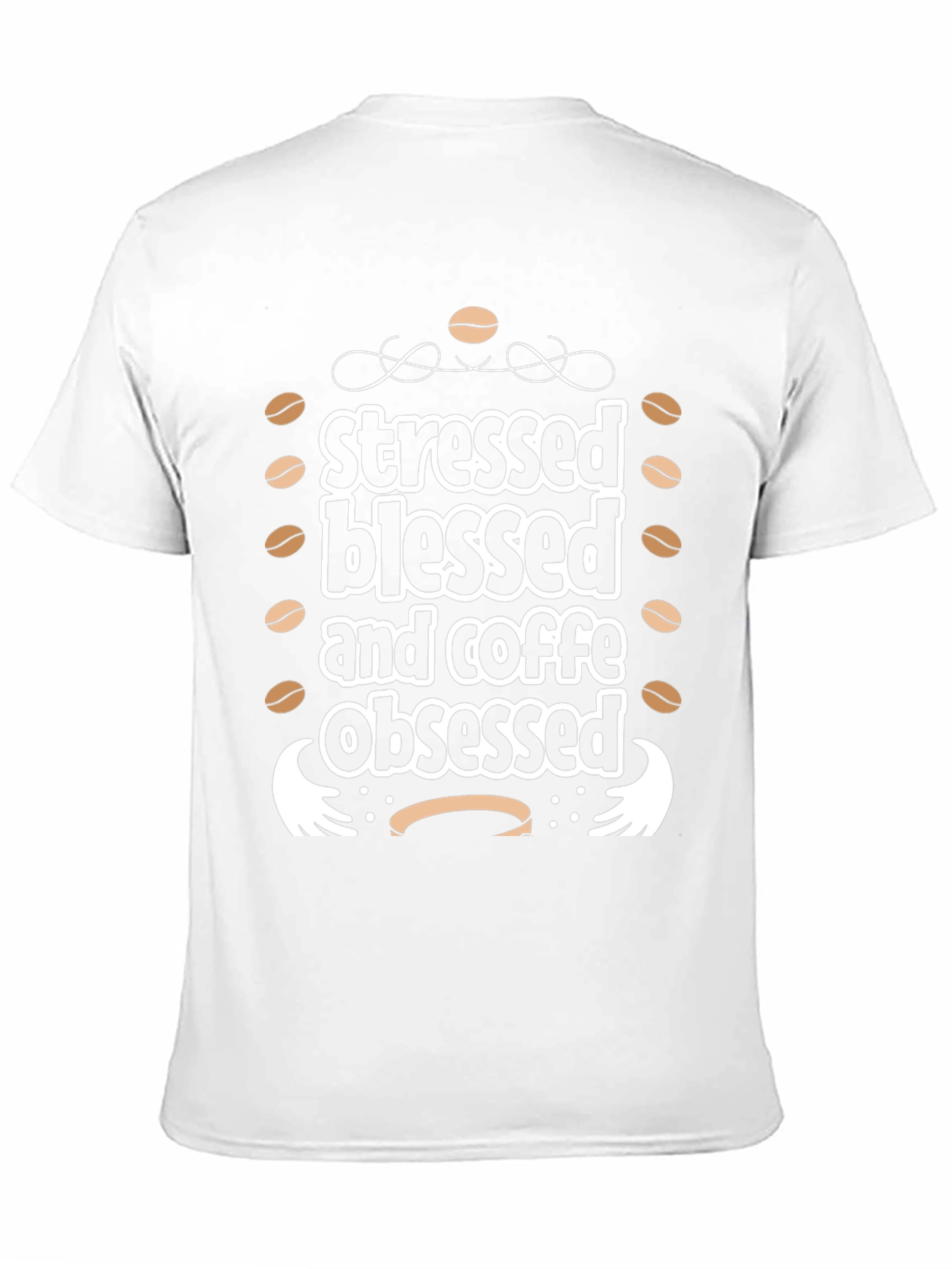 Stressed Blessed and Coffee Obsessed Graphic Tee