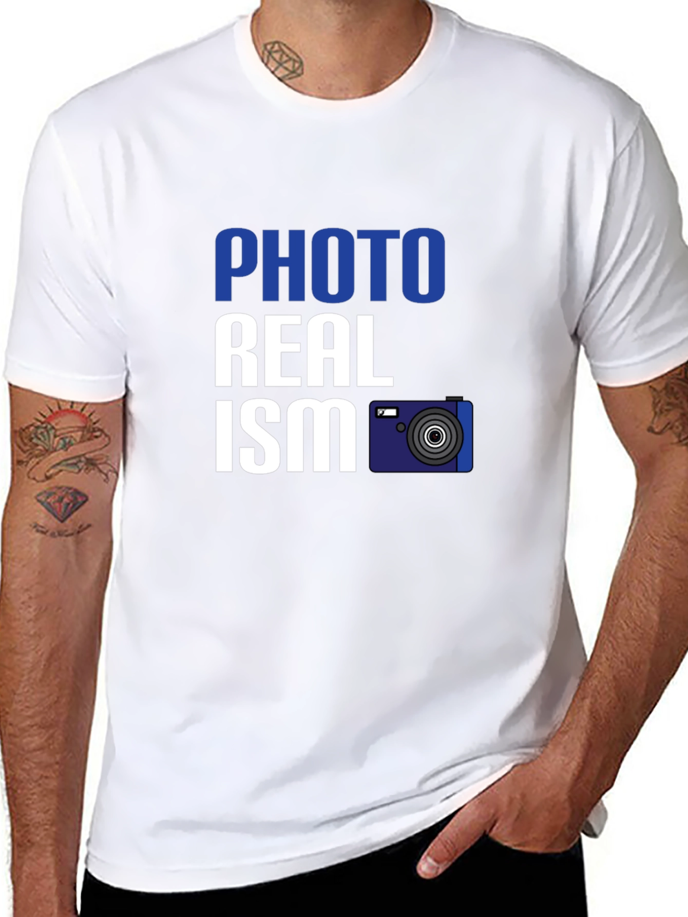 Photo Realism Graphic Tee - Photographers Humor