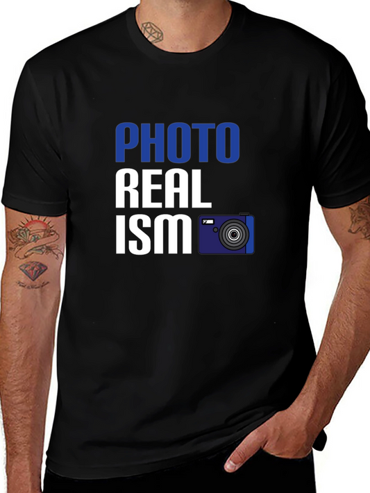 Photo Realism Graphic Tee - Photographers Humor