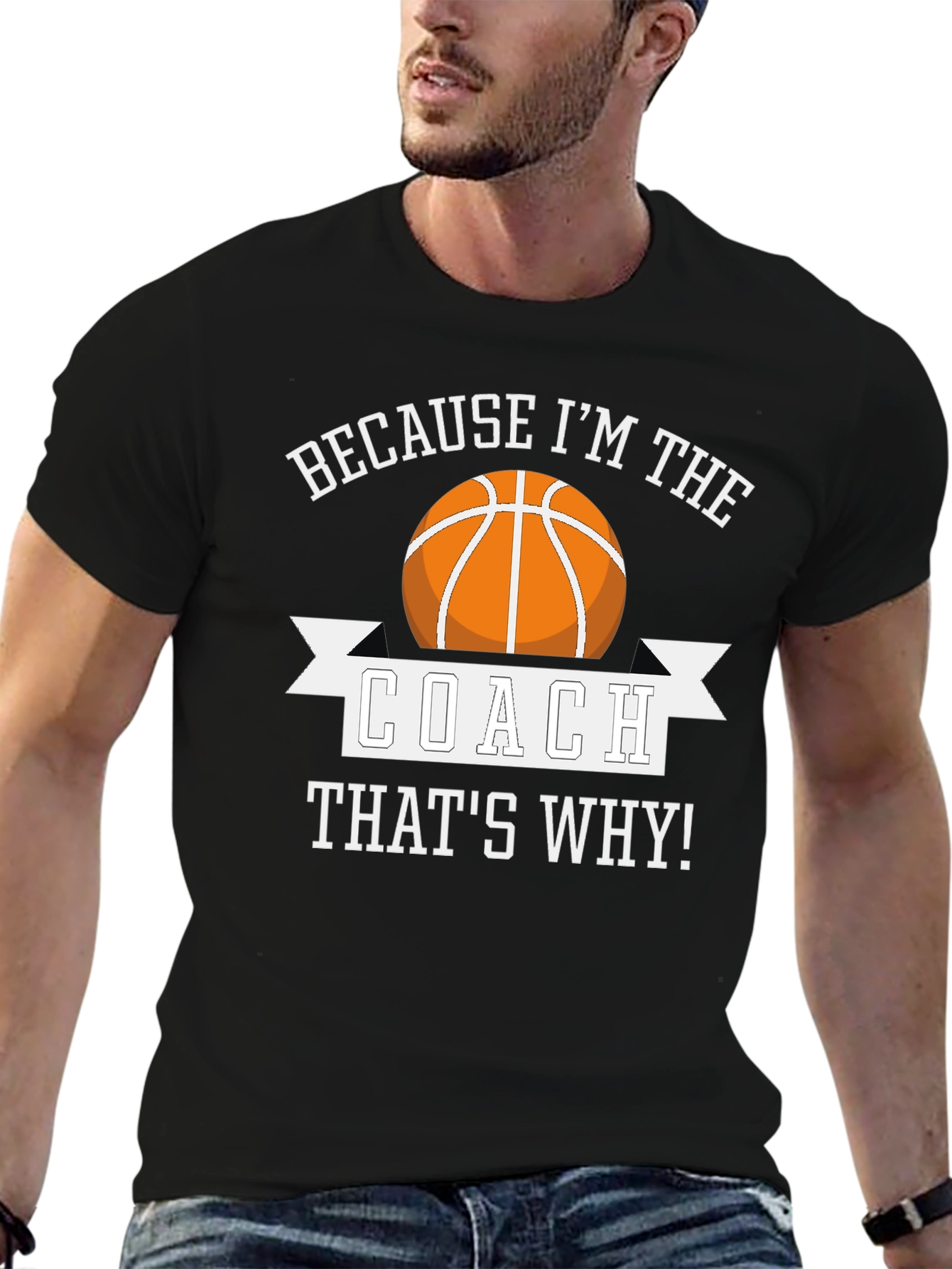 Basketball Coach T-Shirt - Funny Team Sport Gift