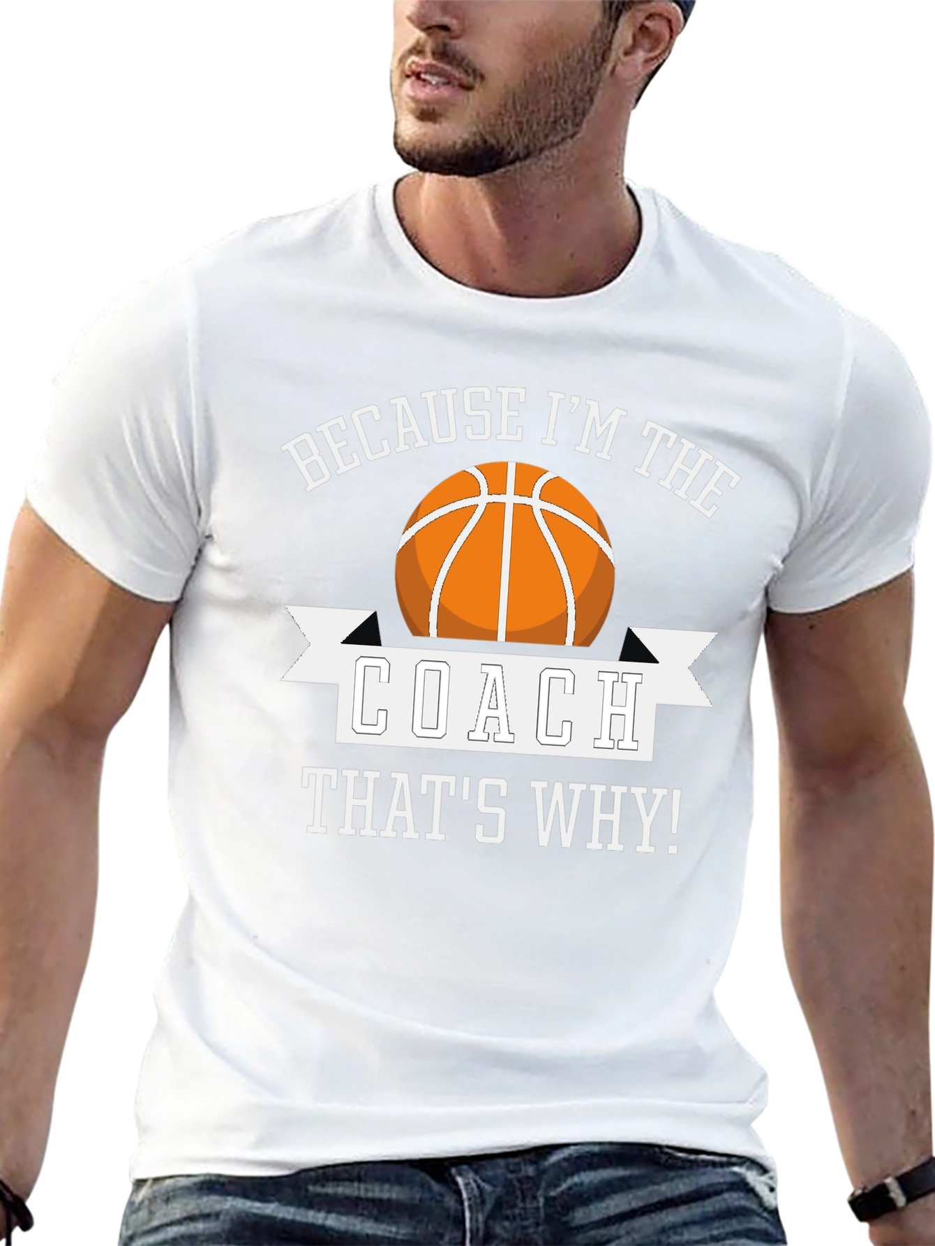 Basketball Coach T-Shirt - Funny Team Sport Gift