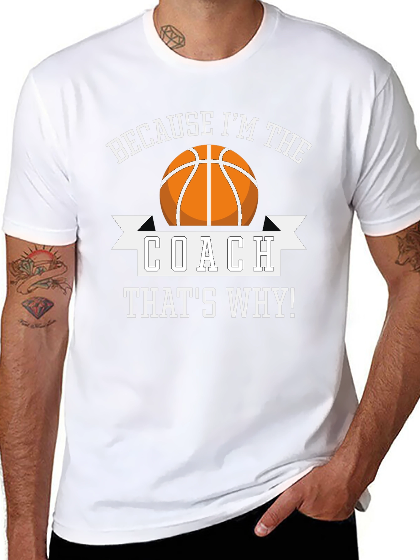 Basketball Coach T-Shirt - Funny Team Sport Gift