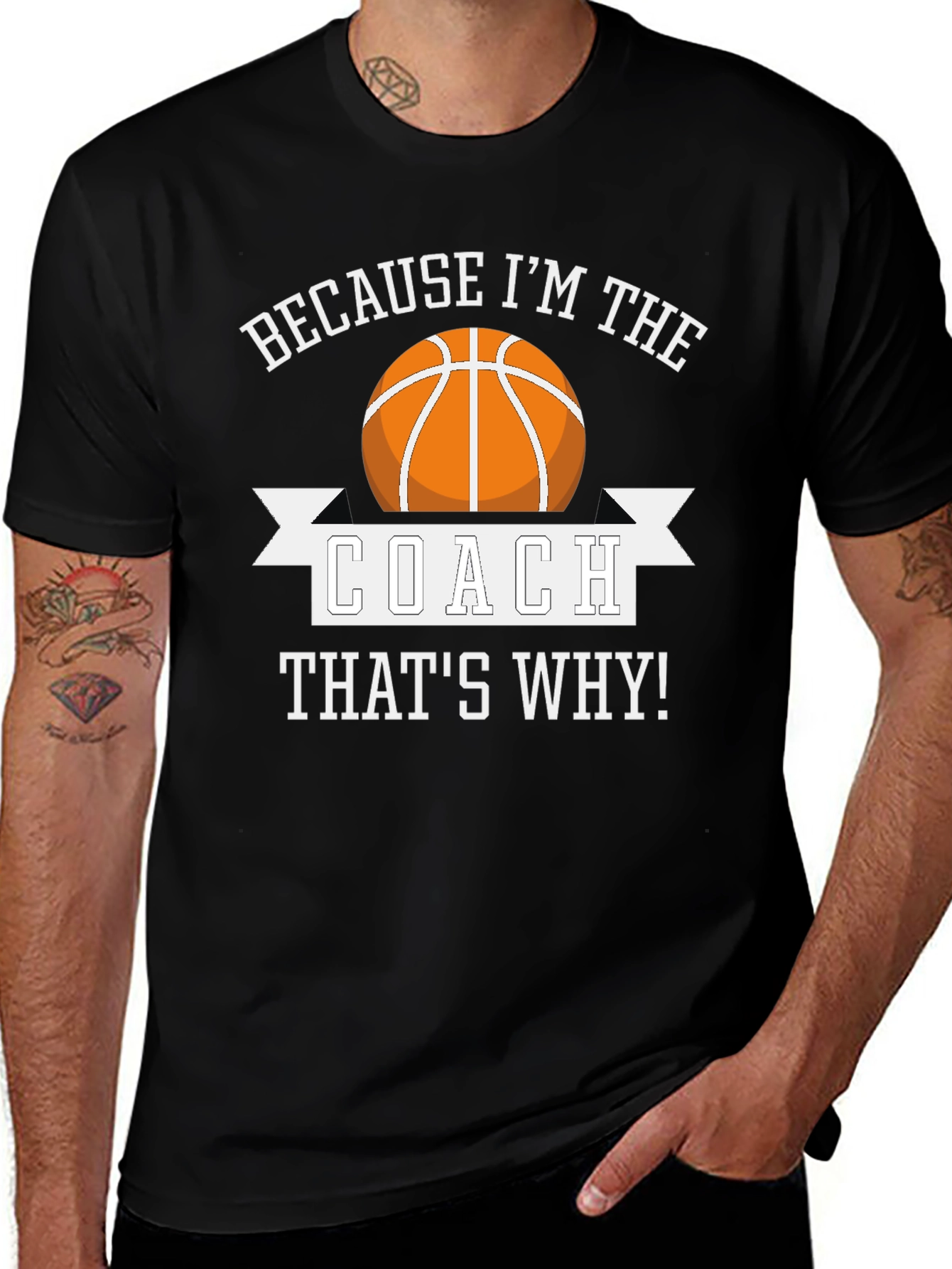 Basketball Coach T-Shirt - Funny Team Sport Gift