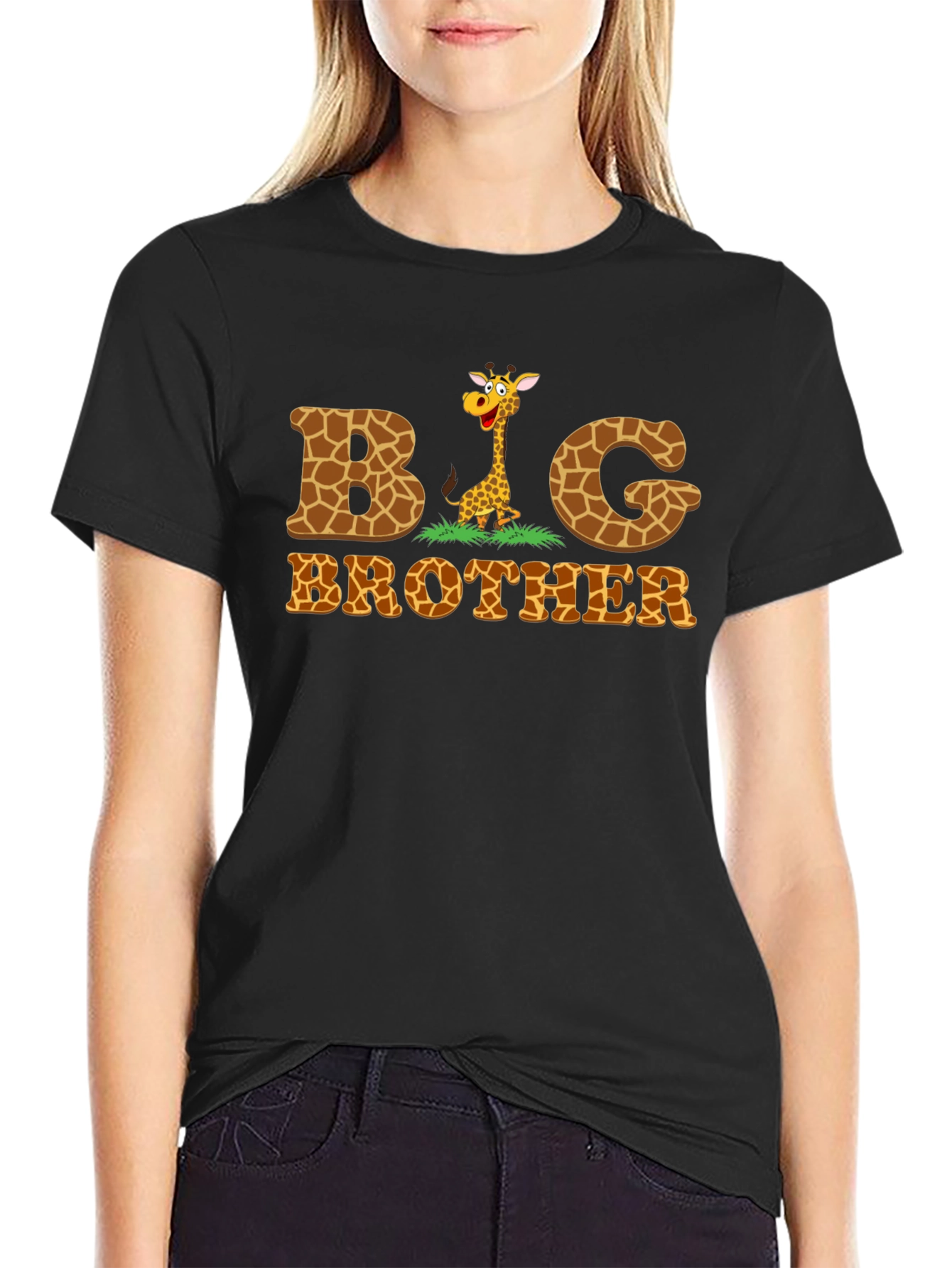 Big Brother Giraffe Tee