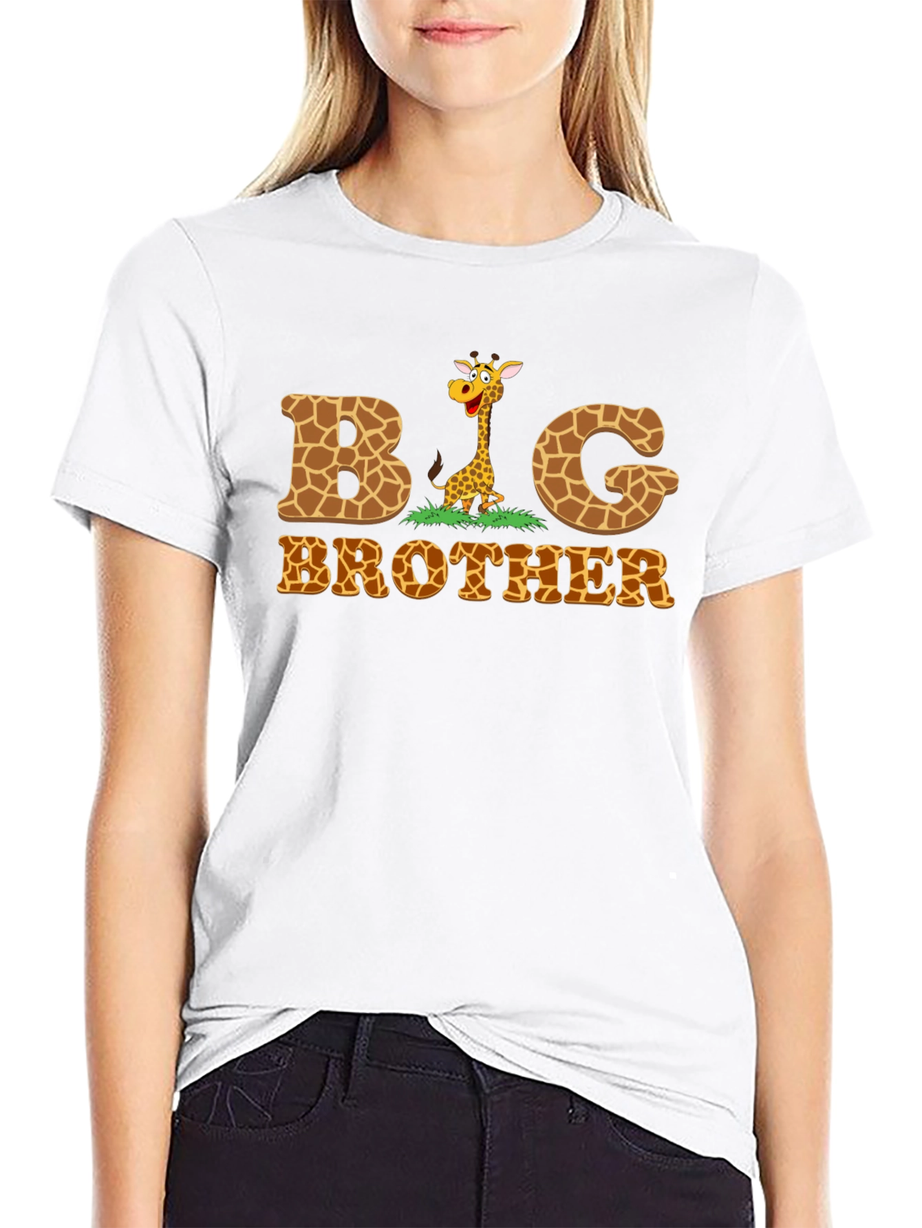 Big Brother Giraffe Tee