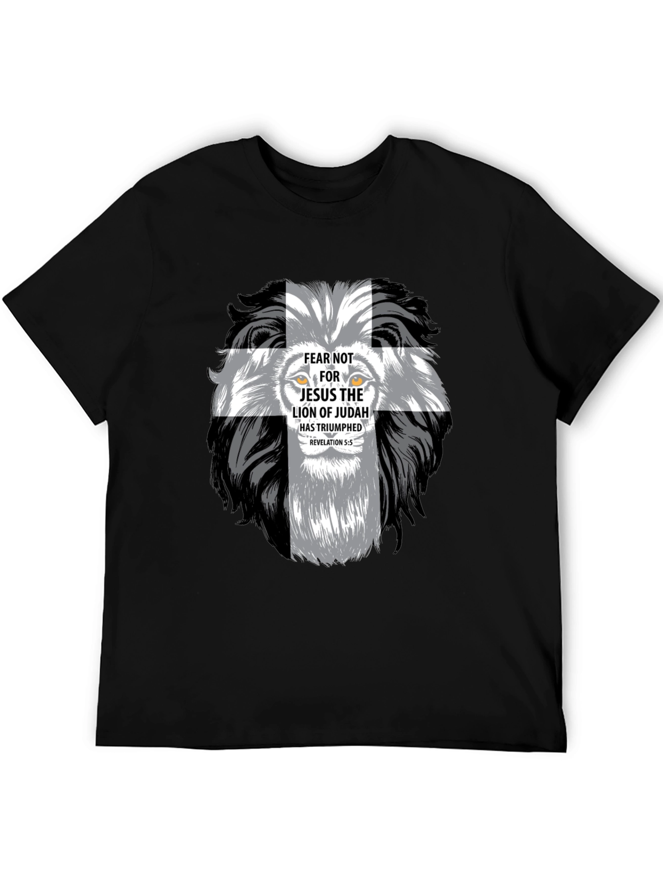 Lion of Judah Christian Graphic T-Shirt