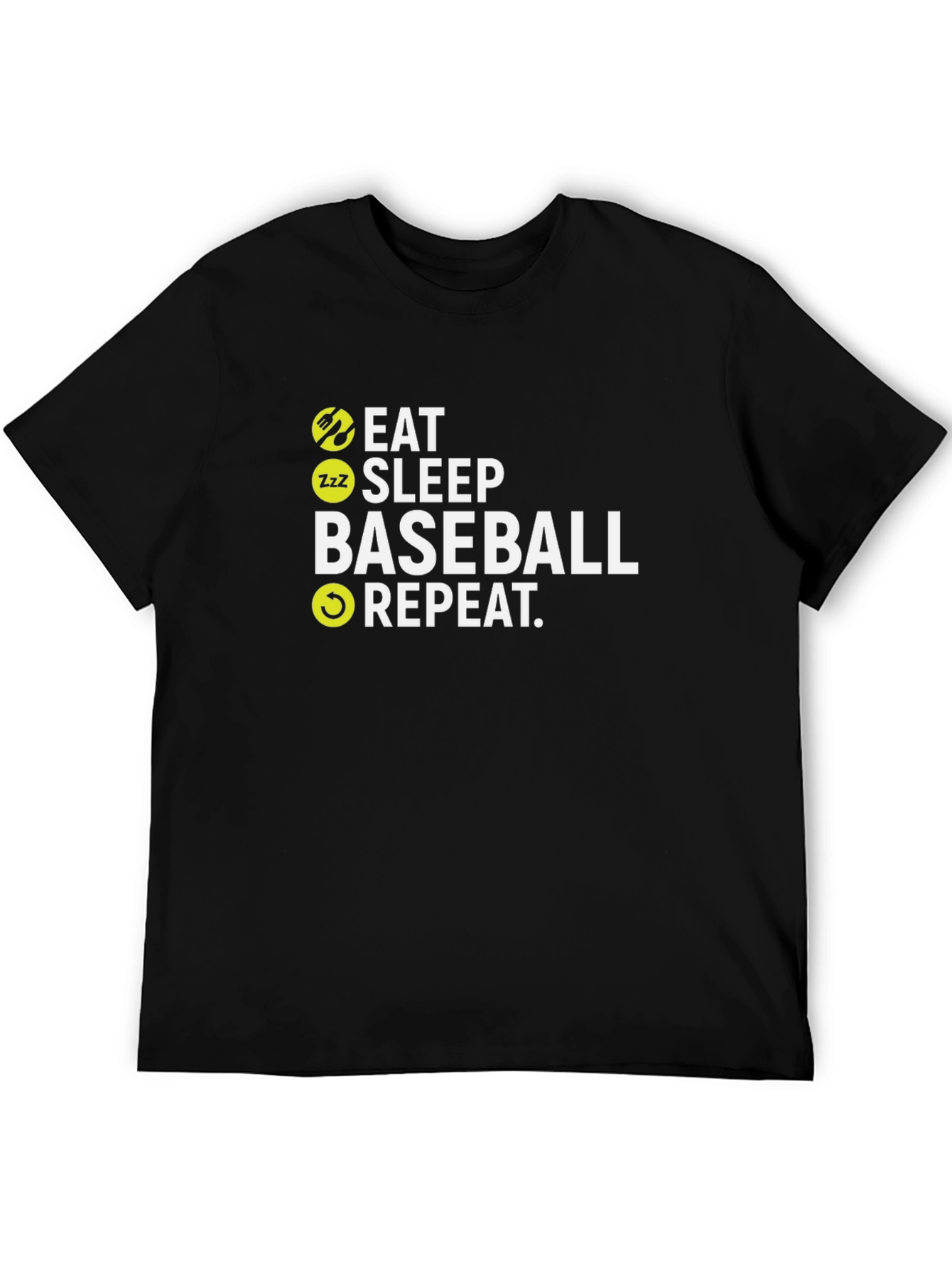 Eat Sleep Baseball Repeat T-Shirt