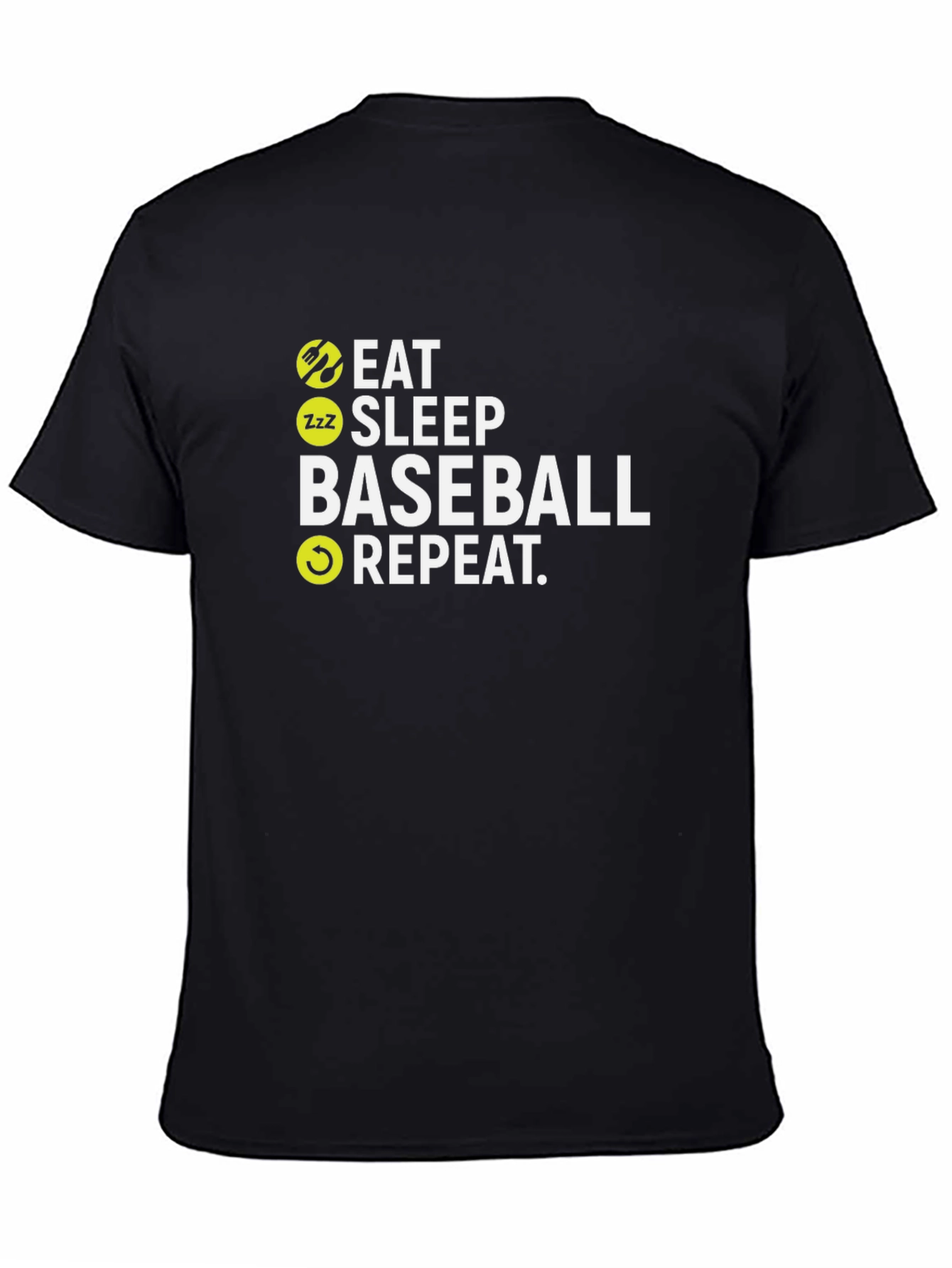Eat Sleep Baseball Repeat T-Shirt