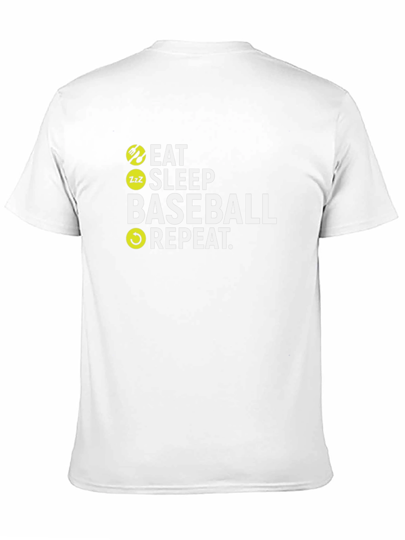 Eat Sleep Baseball Repeat T-Shirt