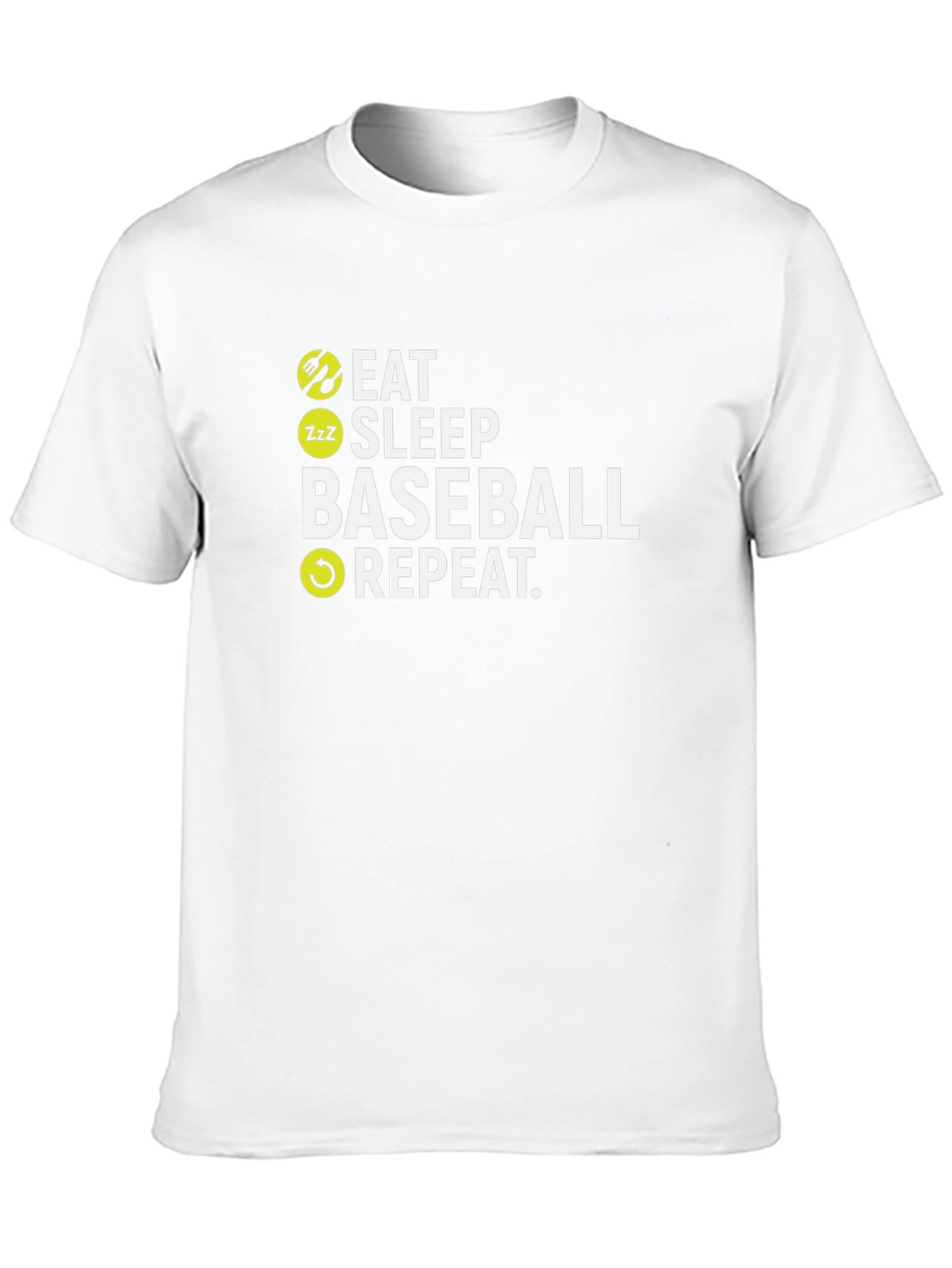 Eat Sleep Baseball Repeat T-Shirt