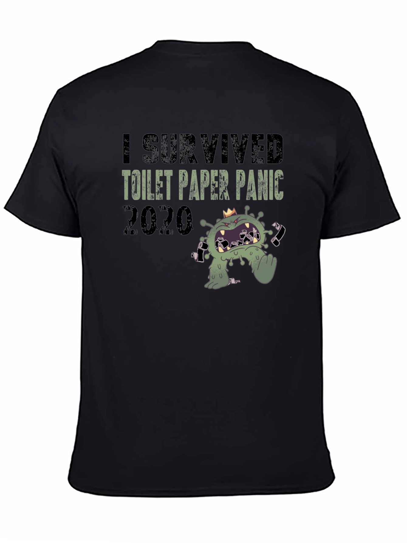 I Survived Toilet Paper Panic 2020 Novelty T-Shirt