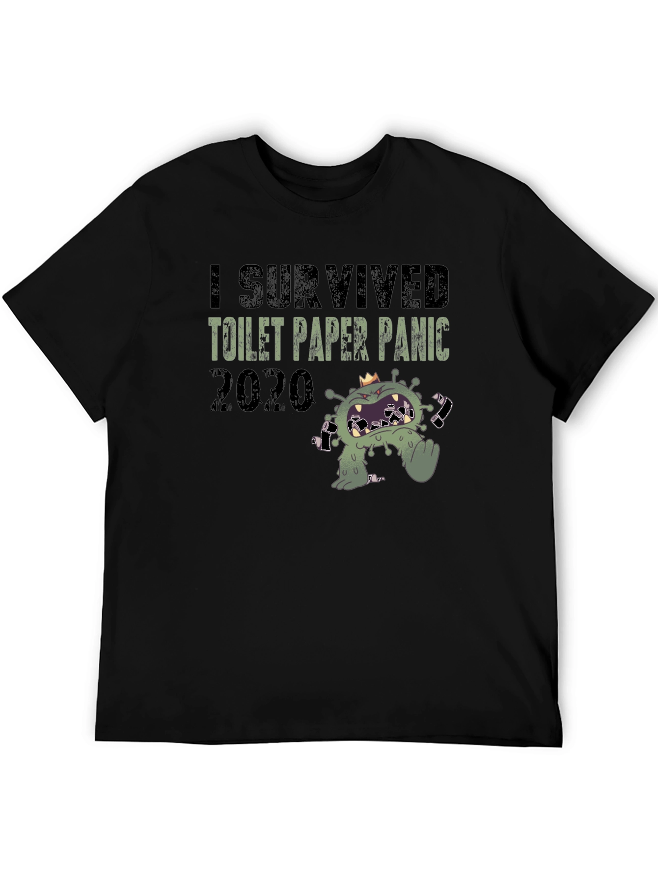 I Survived Toilet Paper Panic 2020 Novelty T-Shirt