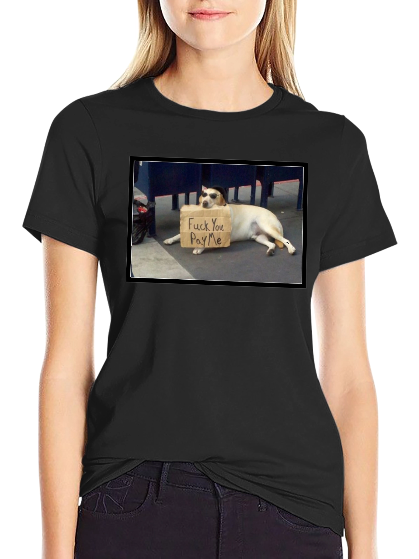 Funny Pay Me Dog T-Shirt