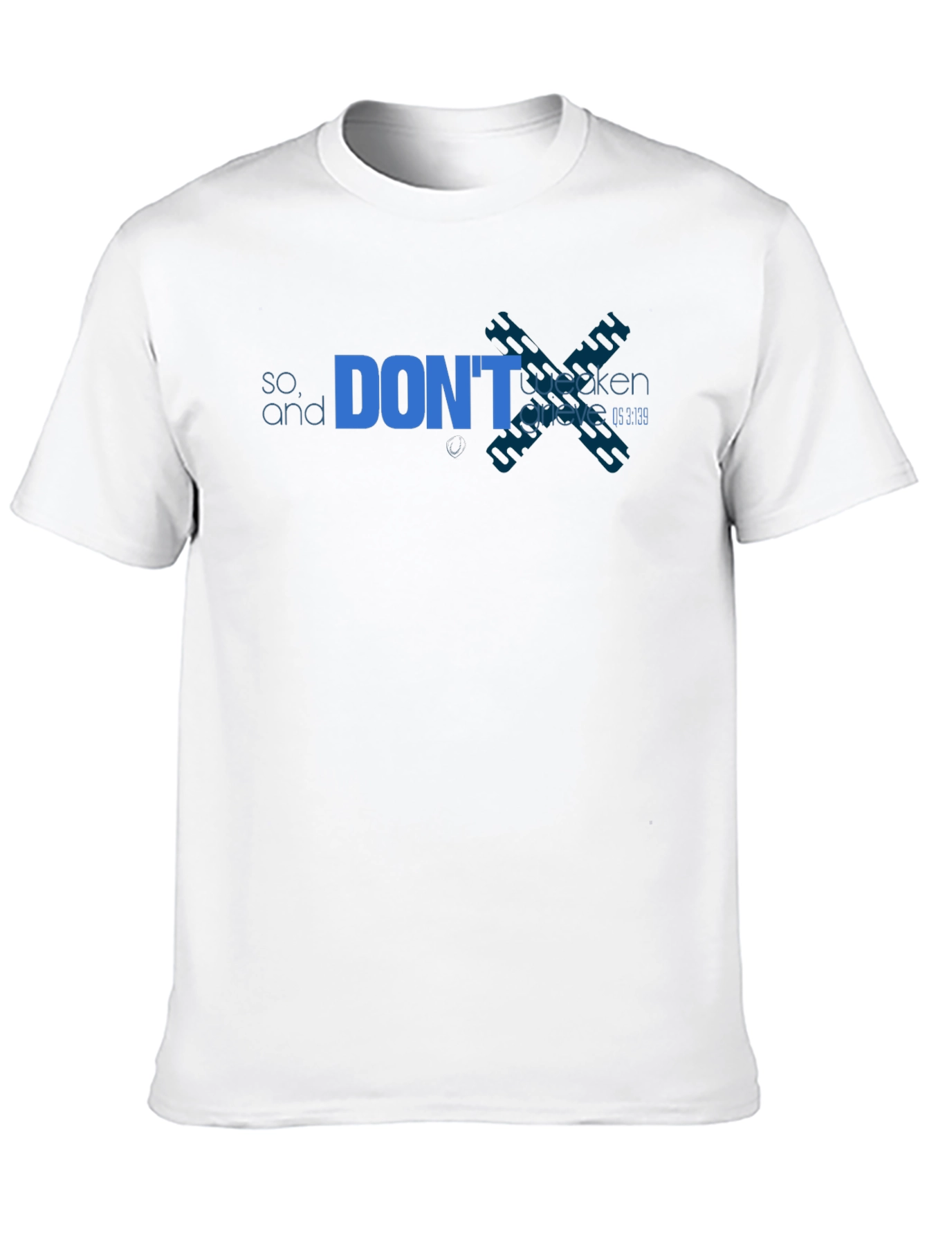 Dont Weaken Grieve T-Shirt - Black