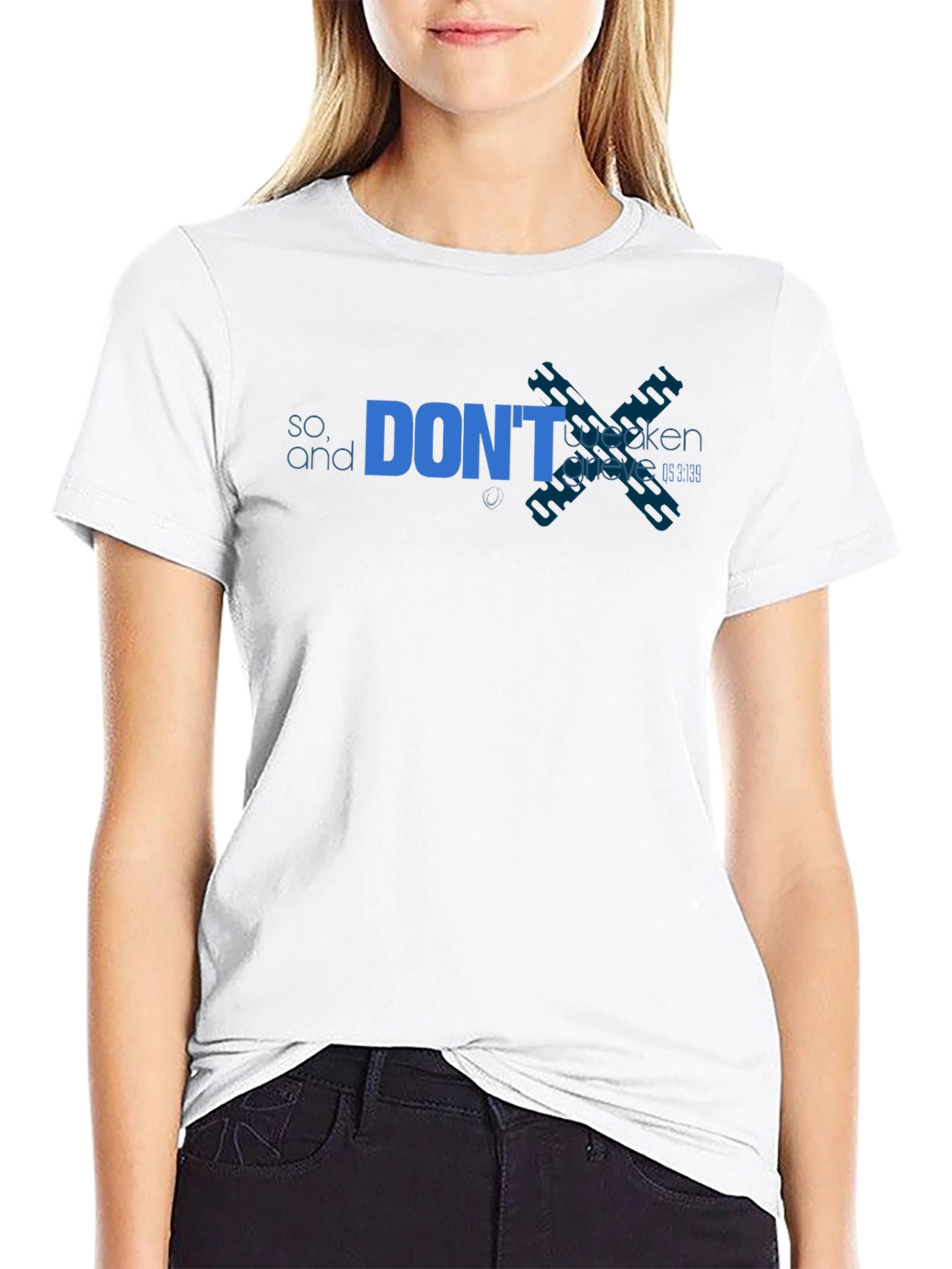 Dont Weaken Grieve T-Shirt - Black