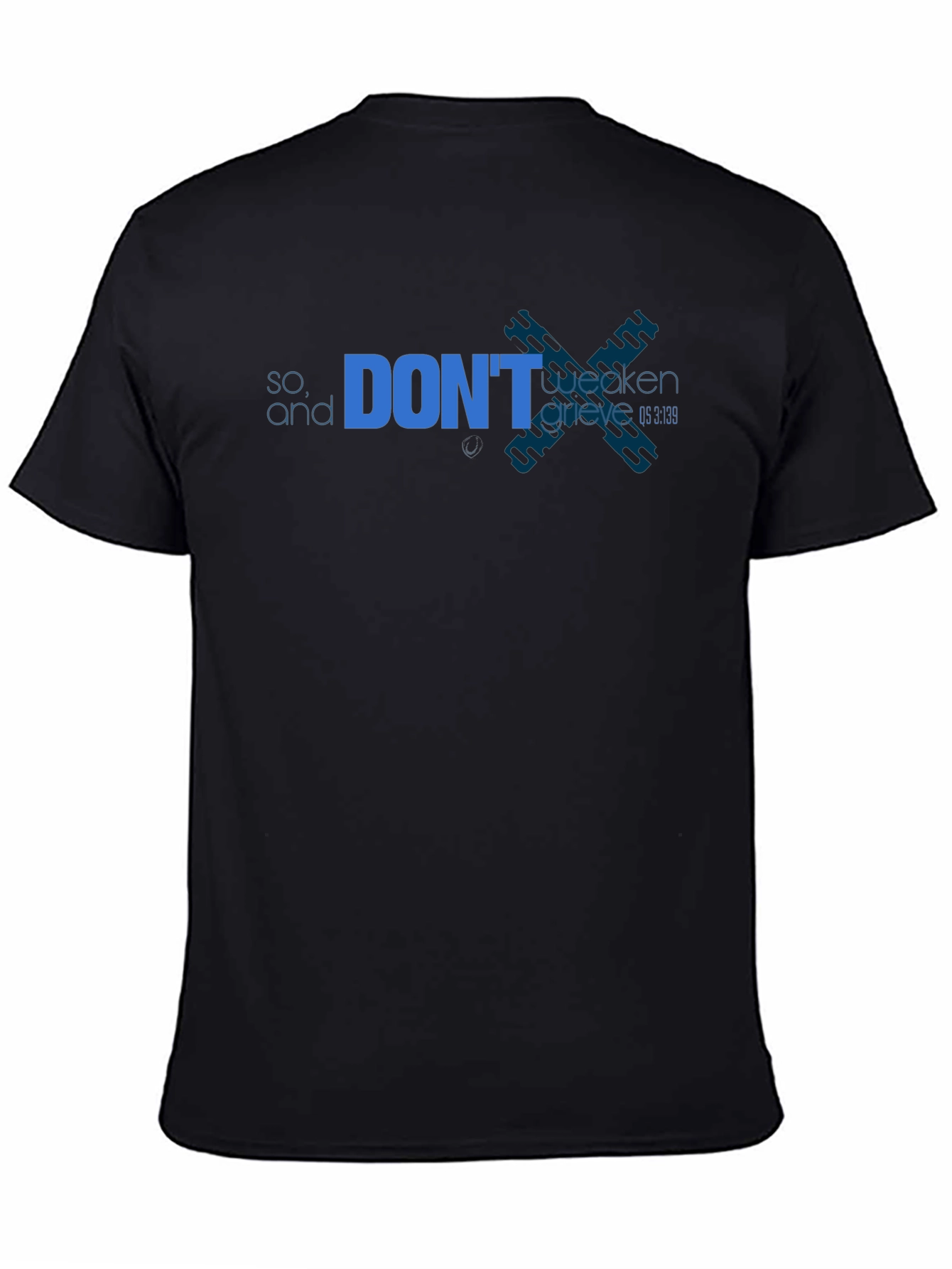Dont Weaken Grieve T-Shirt - Black