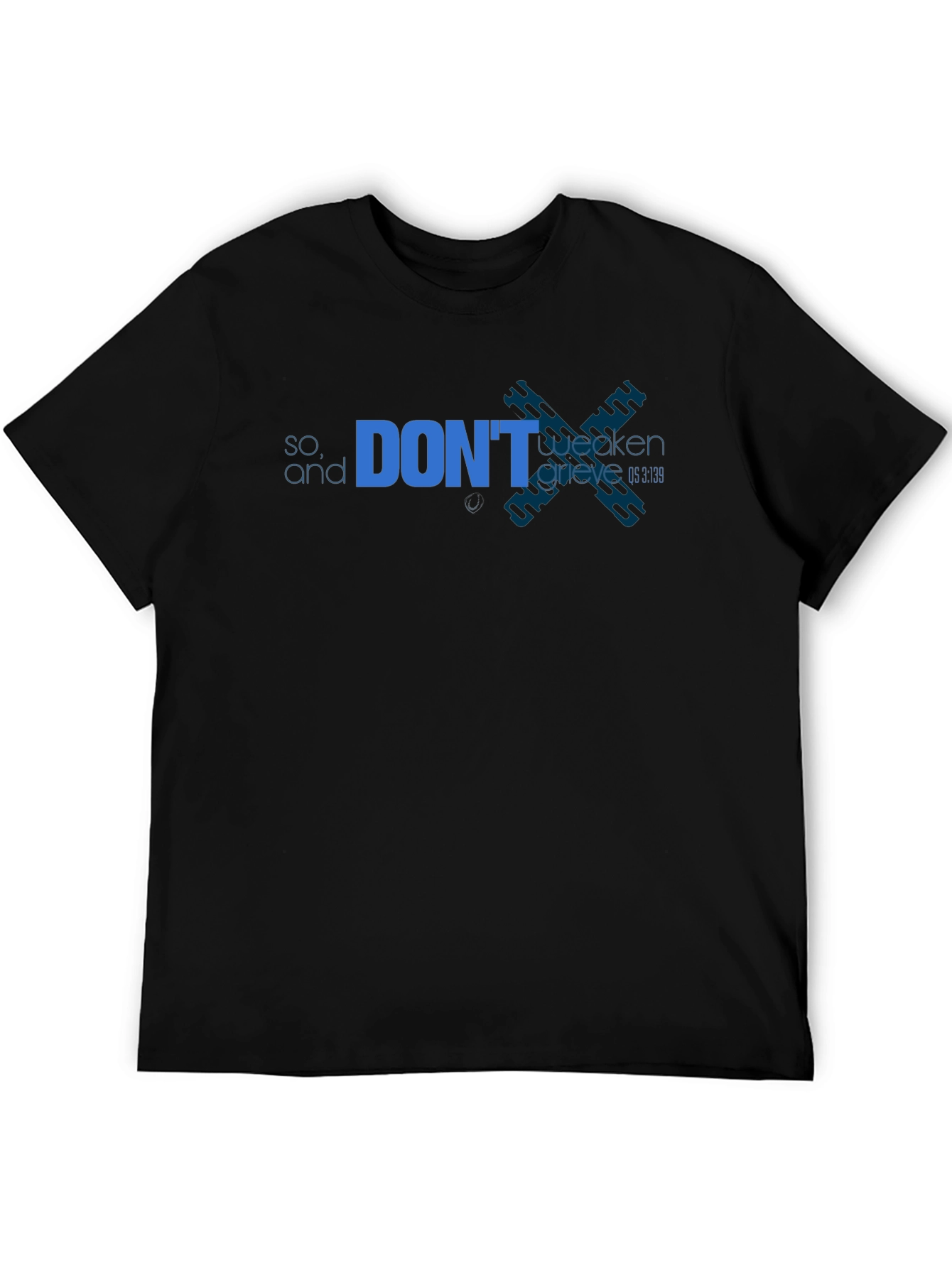 Dont Weaken Grieve T-Shirt - Black