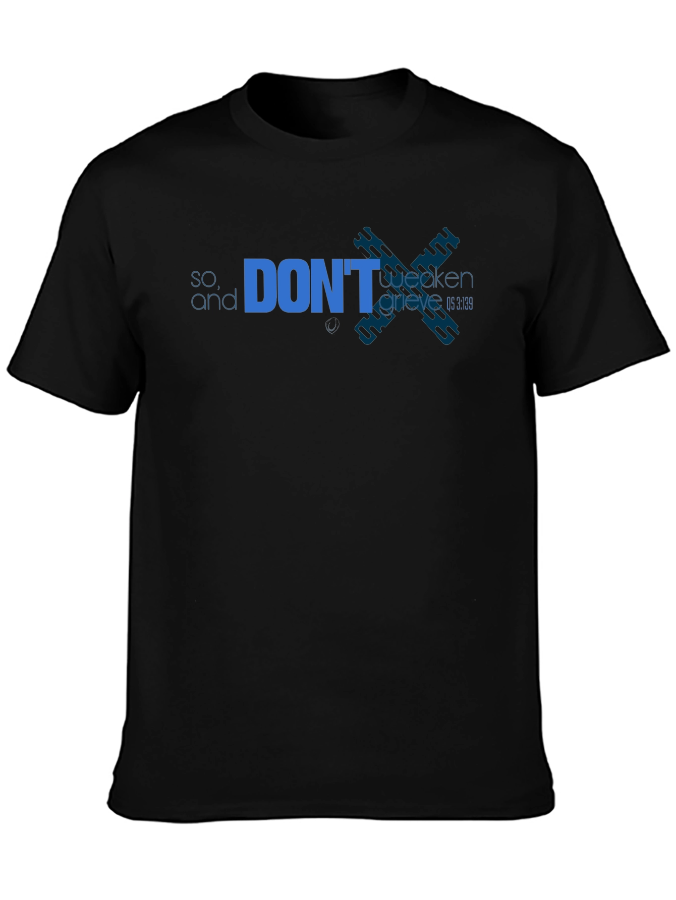 Dont Weaken Grieve T-Shirt - Black