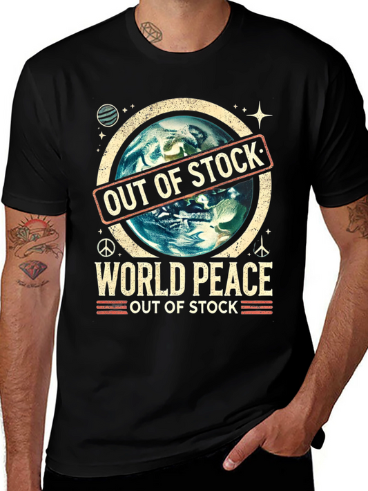 Out of Stock World Peace T-Shirt