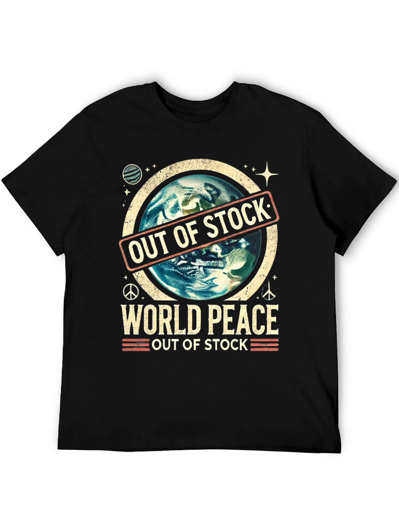 Out of Stock World Peace T-Shirt