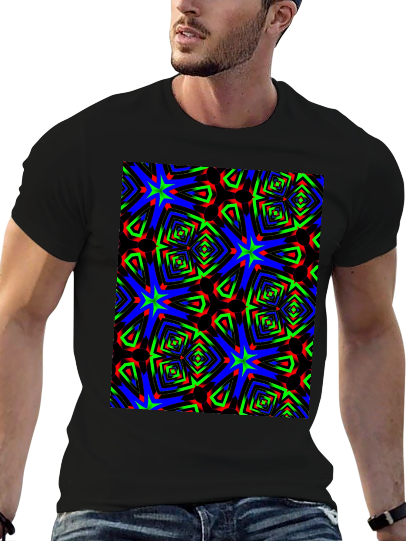 Kaleidoscope Pattern T-Shirt