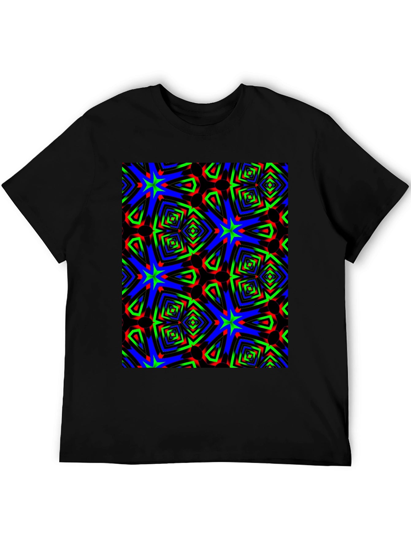 Kaleidoscope Pattern T-Shirt