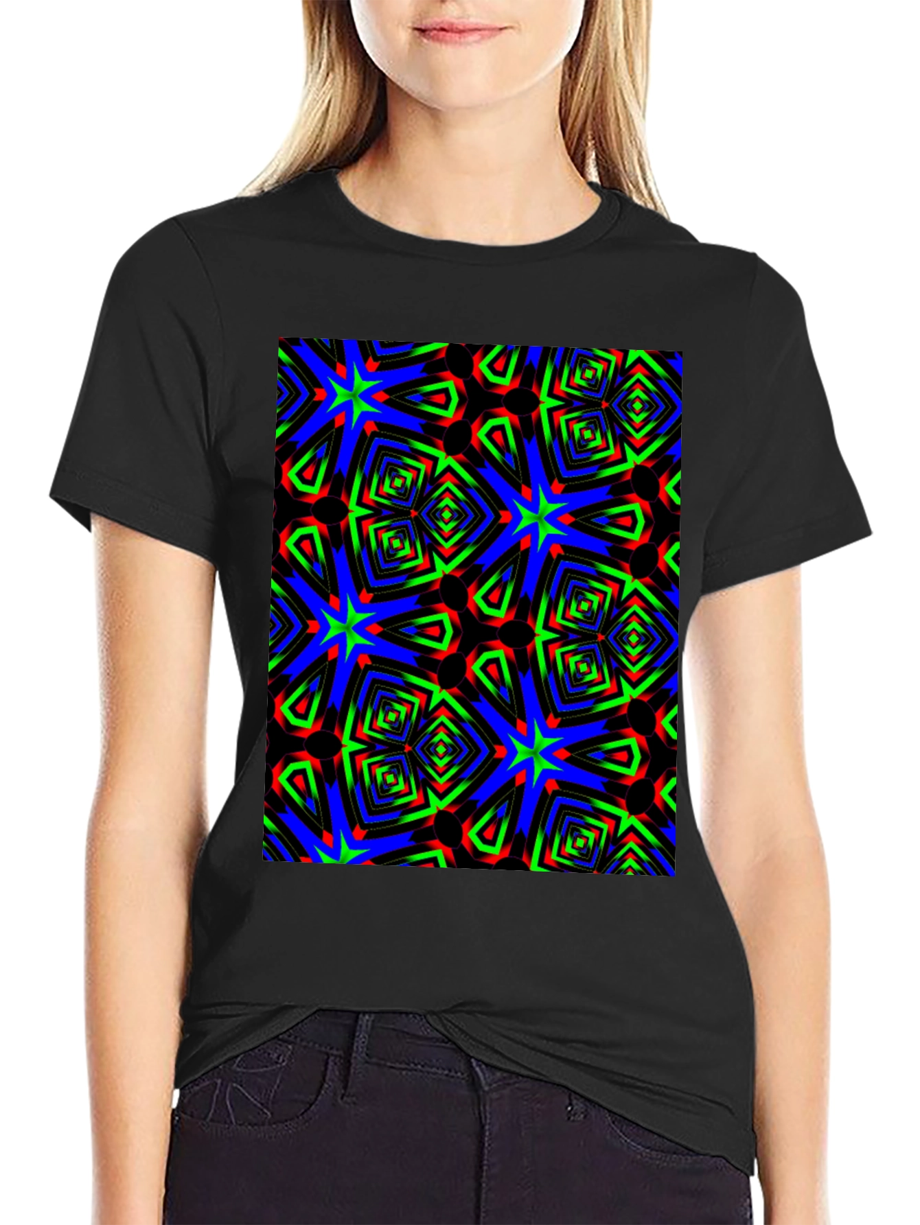 Kaleidoscope Pattern T-Shirt