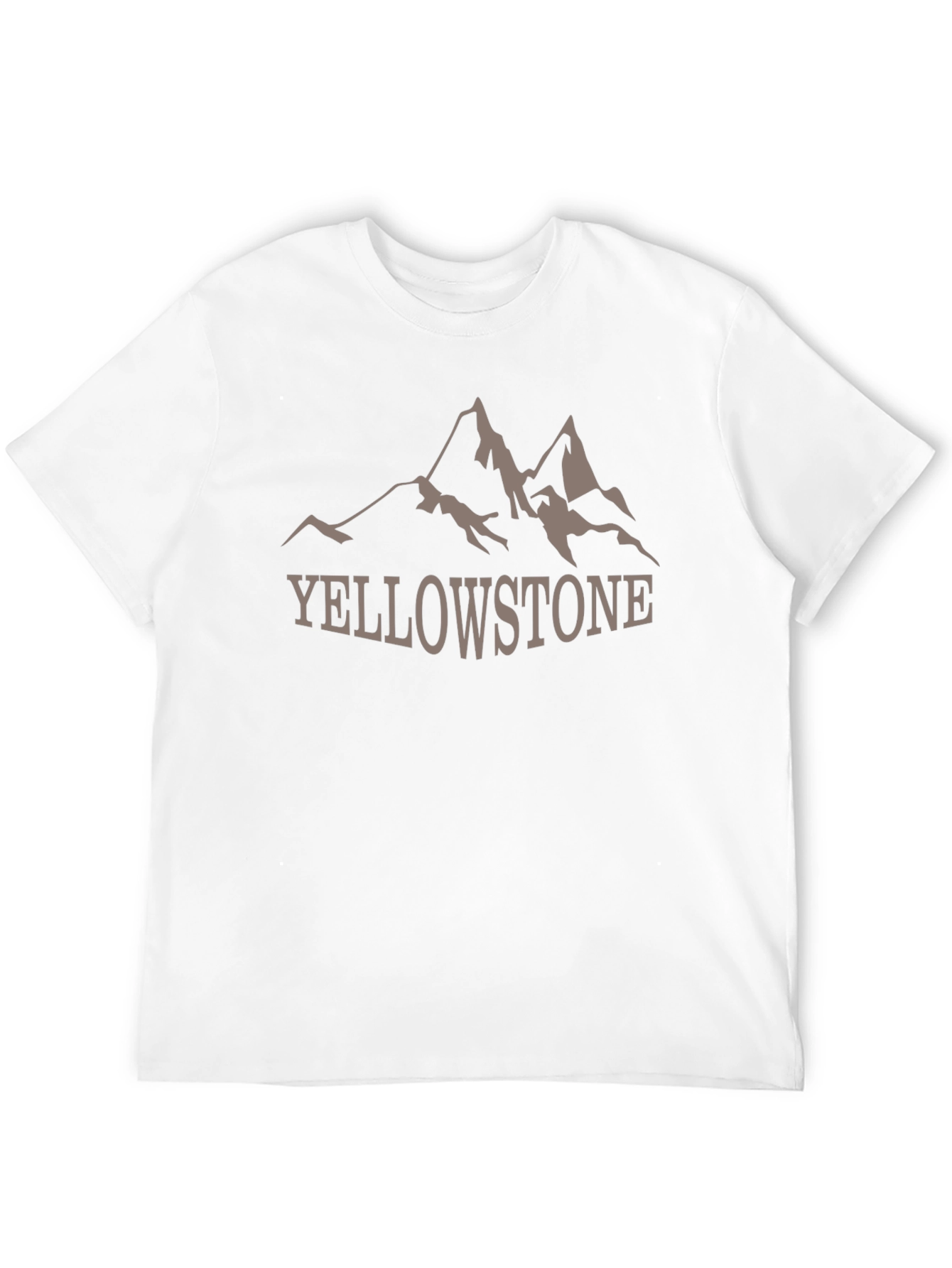Yellowstone Mountain Graphic Tee - Classic Black