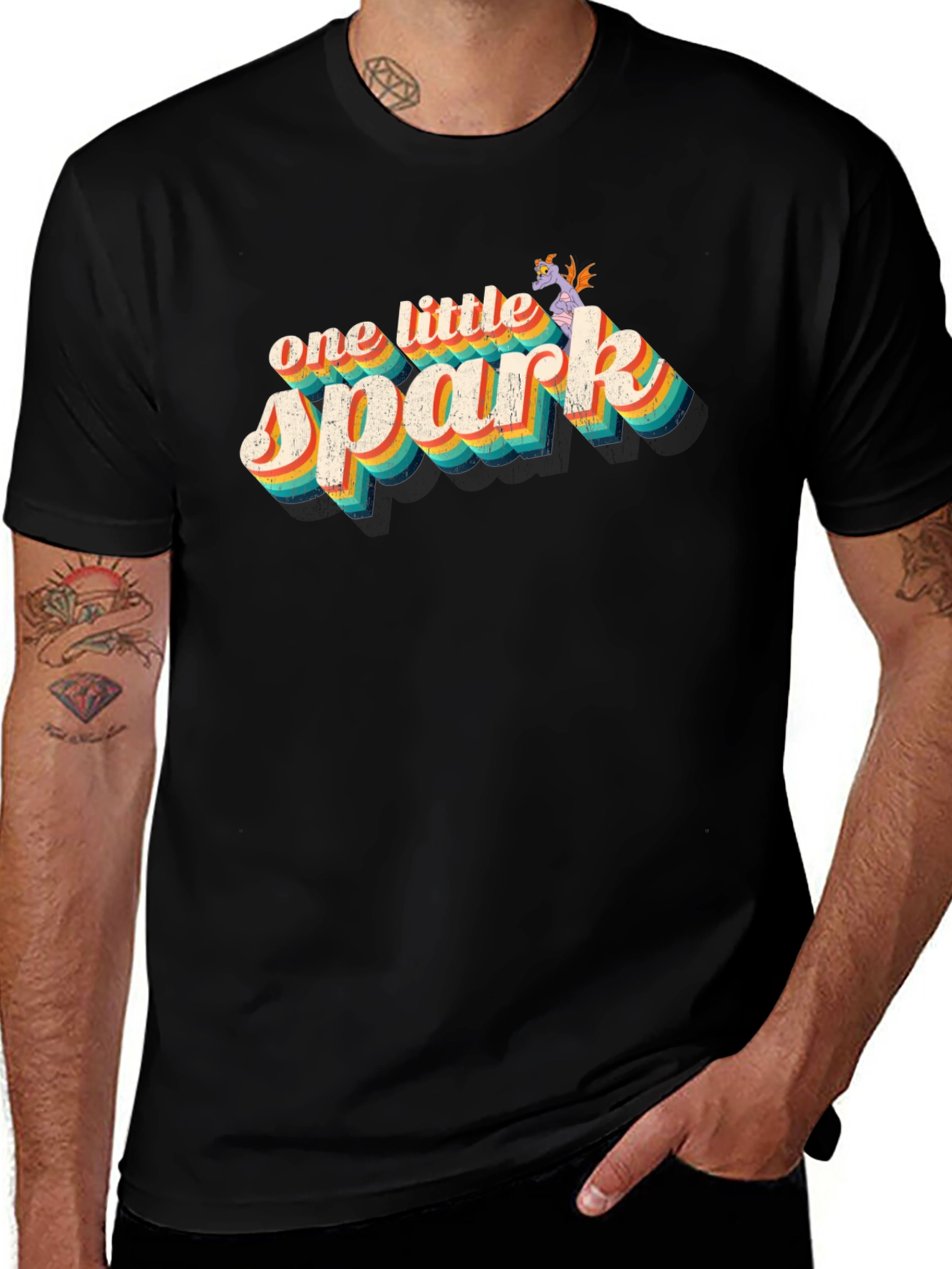 Retro One Little Spark Graphic Tee