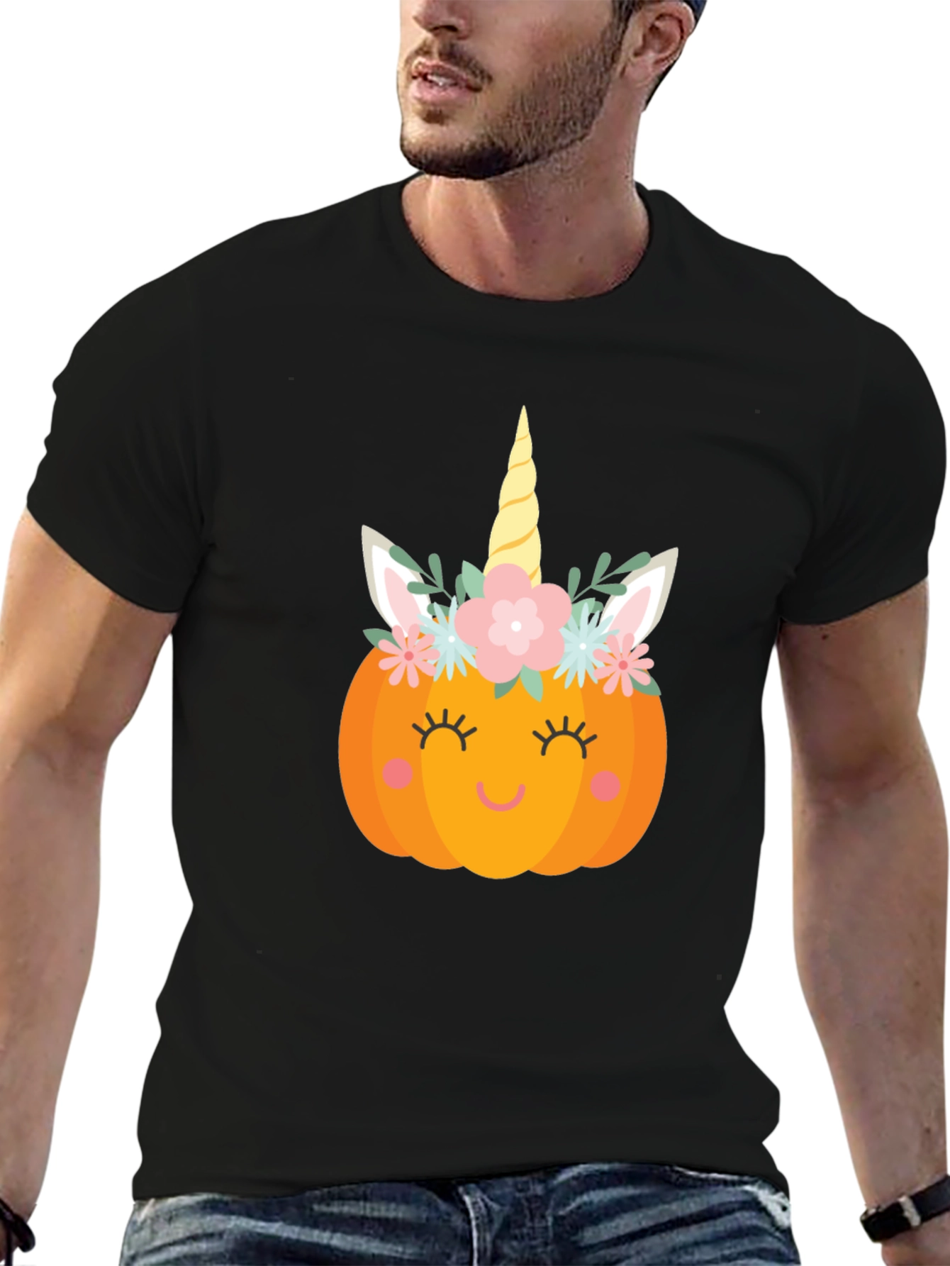 Pumpkin Unicorn Halloween Shirt