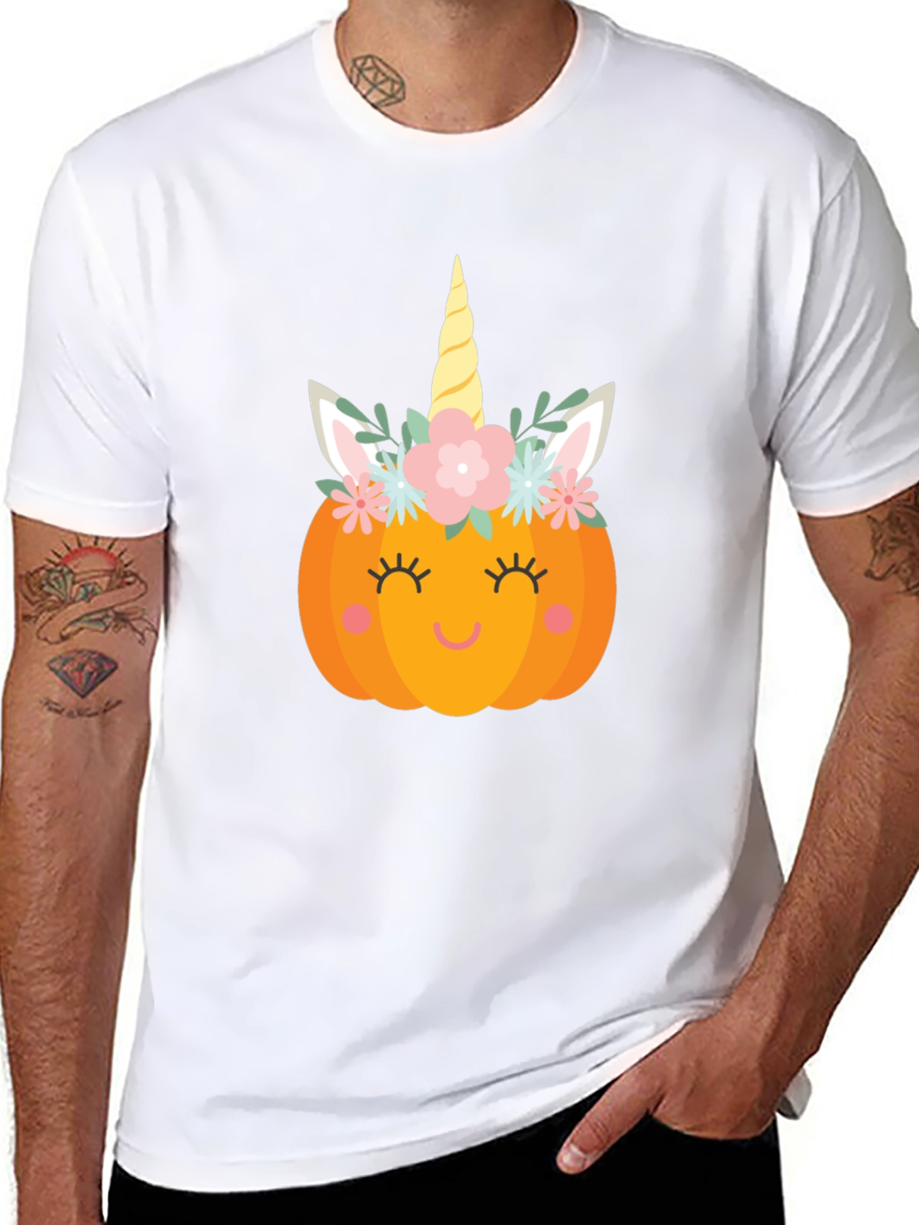 Pumpkin Unicorn Halloween Shirt